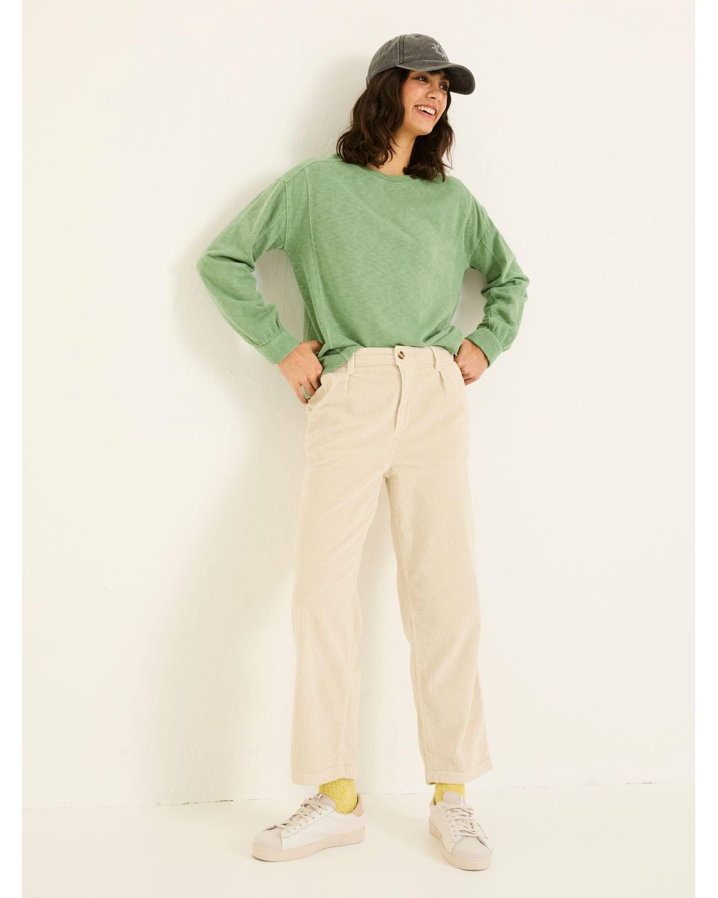 FatFace Natural Cinnamon Cord Trousers