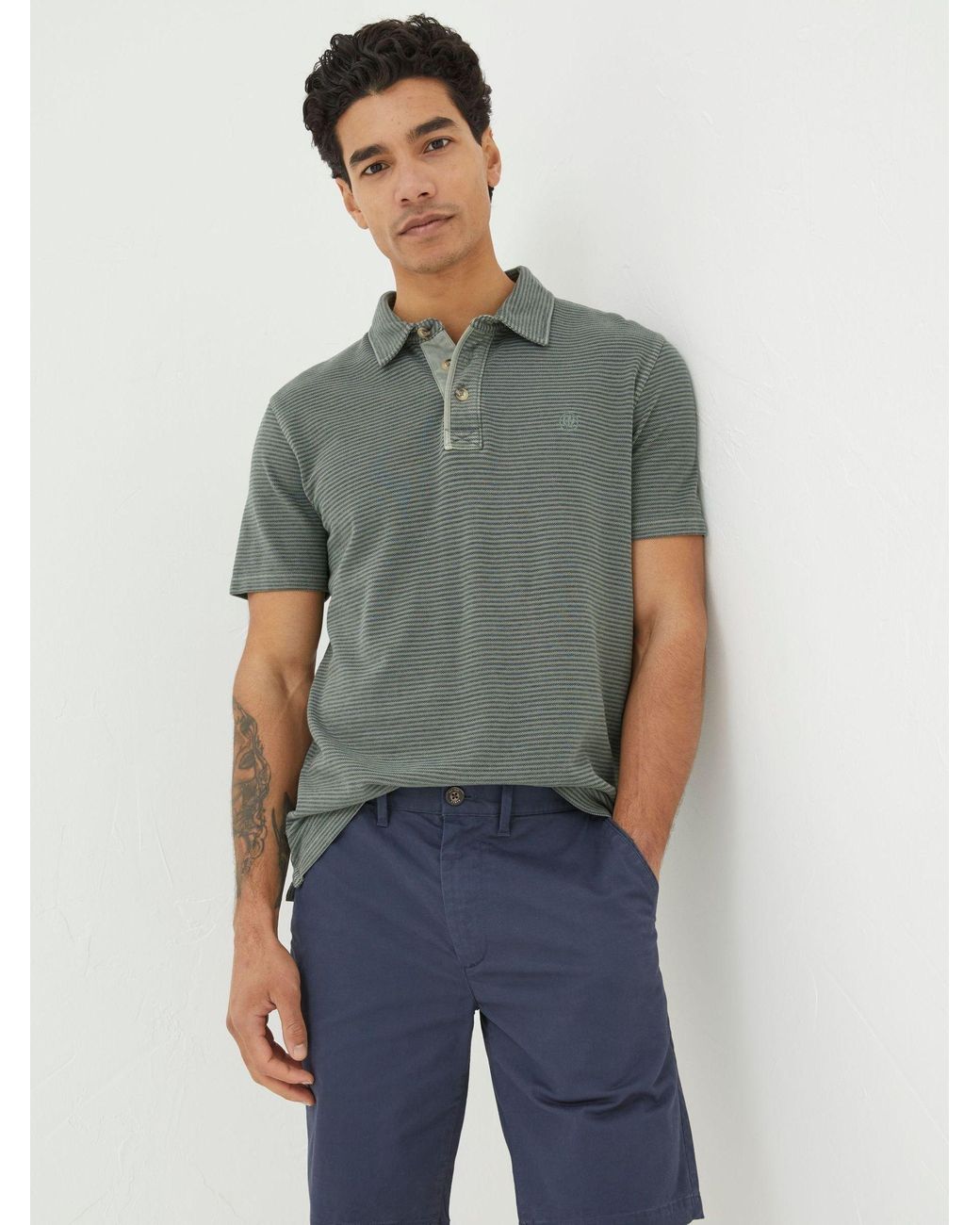 FatFace Blue Mawes Chinos Shorts for men