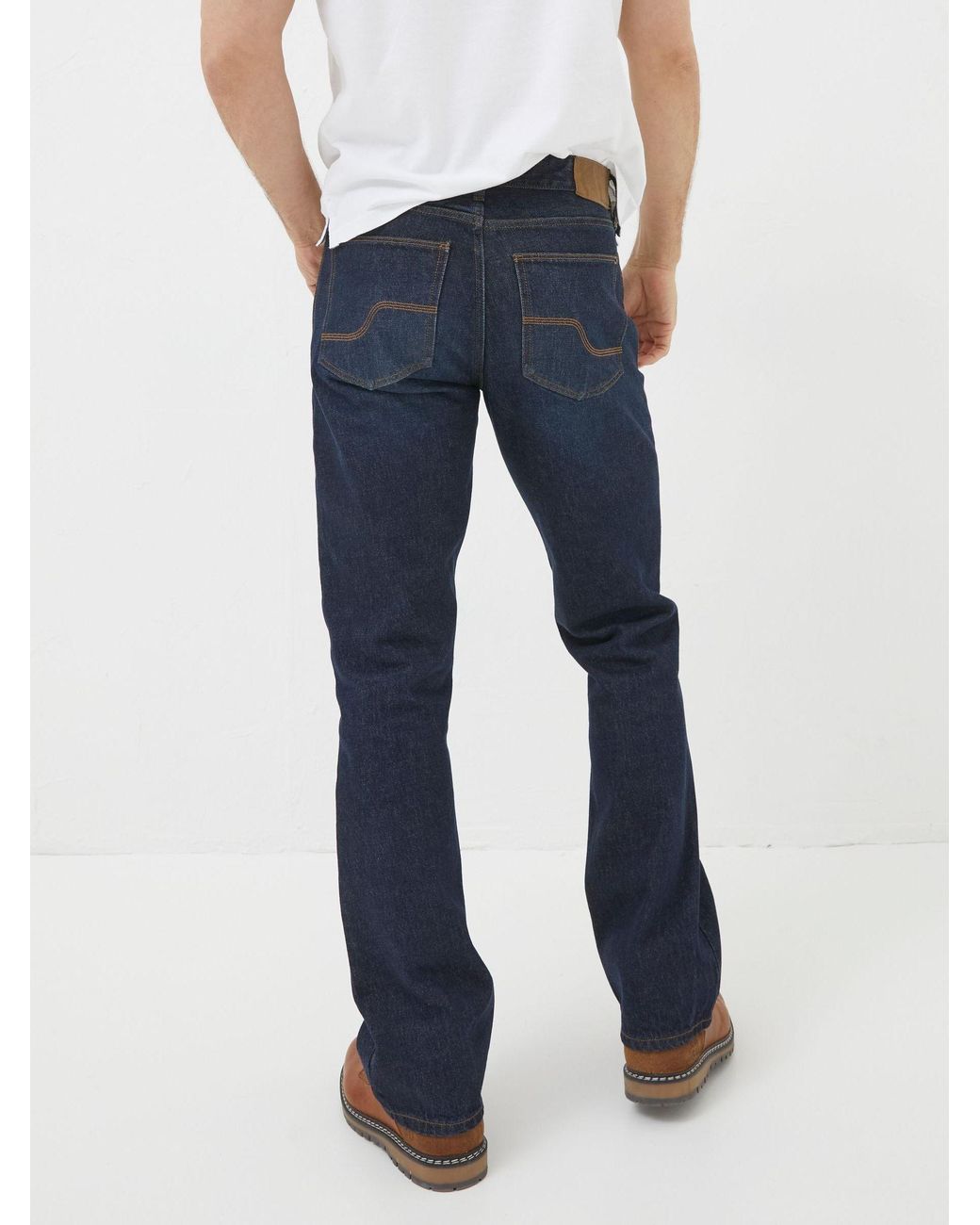 FatFace Blue Bootcut Jeans for men