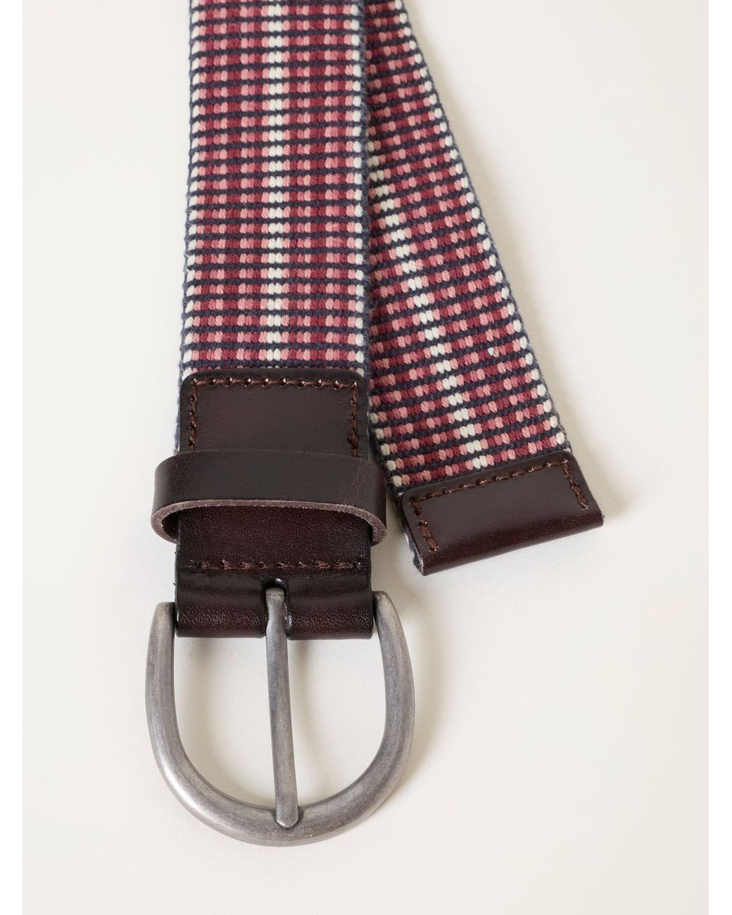 FatFace Purple Woven Belt
