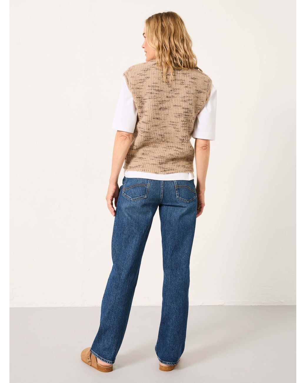 FatFace Blue Filby Relaxed Straight Jeans
