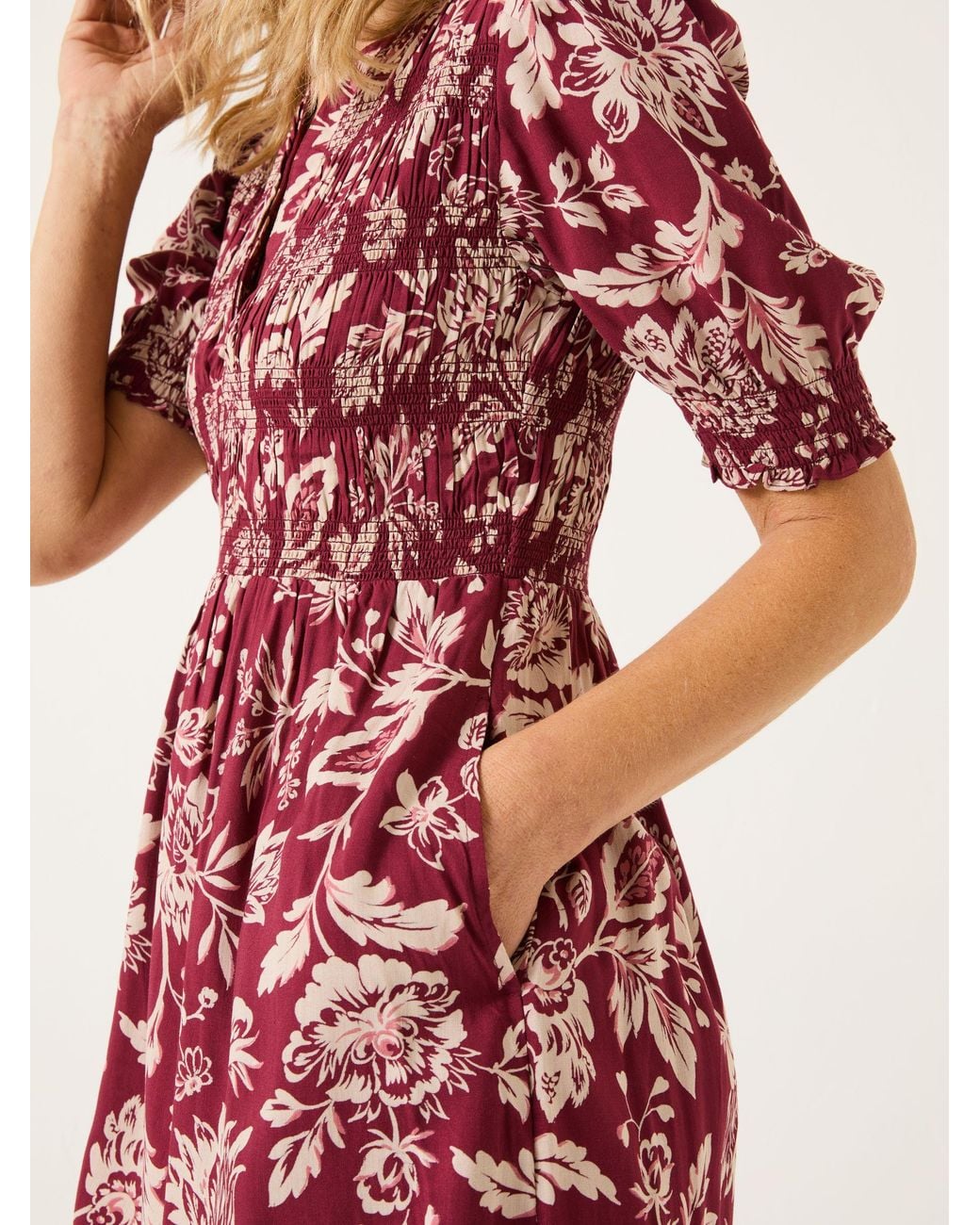 FatFace Pink Juniper Dress