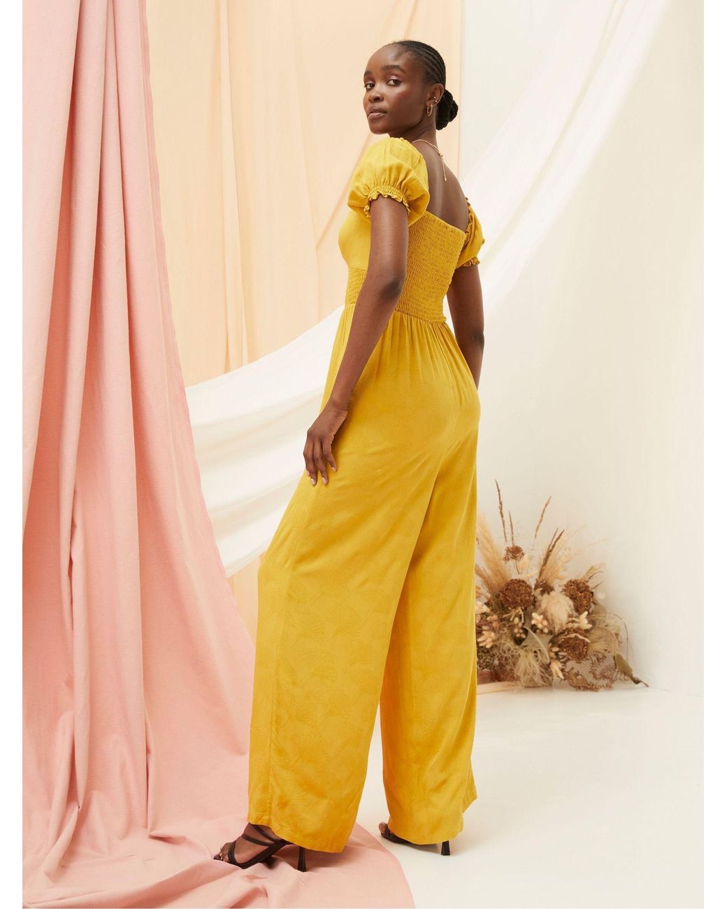FatFace Brown Acacia Jumpsuit