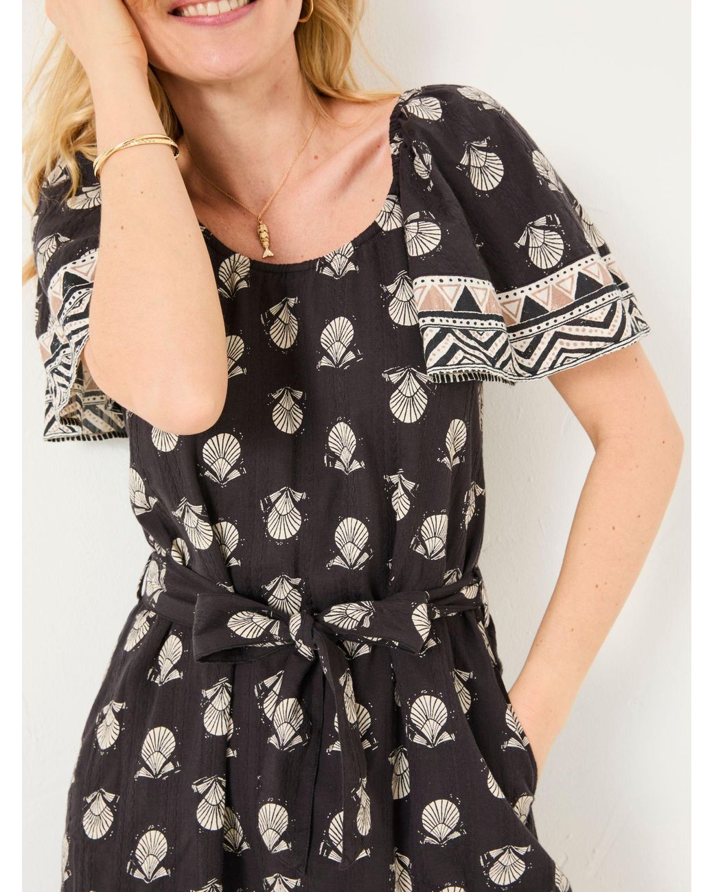 FatFace Black Fatface Benny Dress