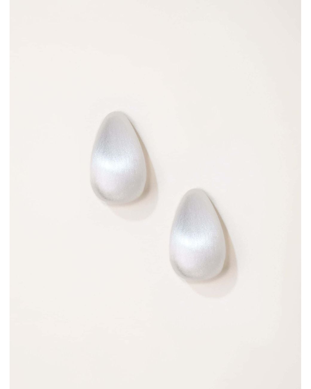 FatFace Natural Brushed Stud Earrings