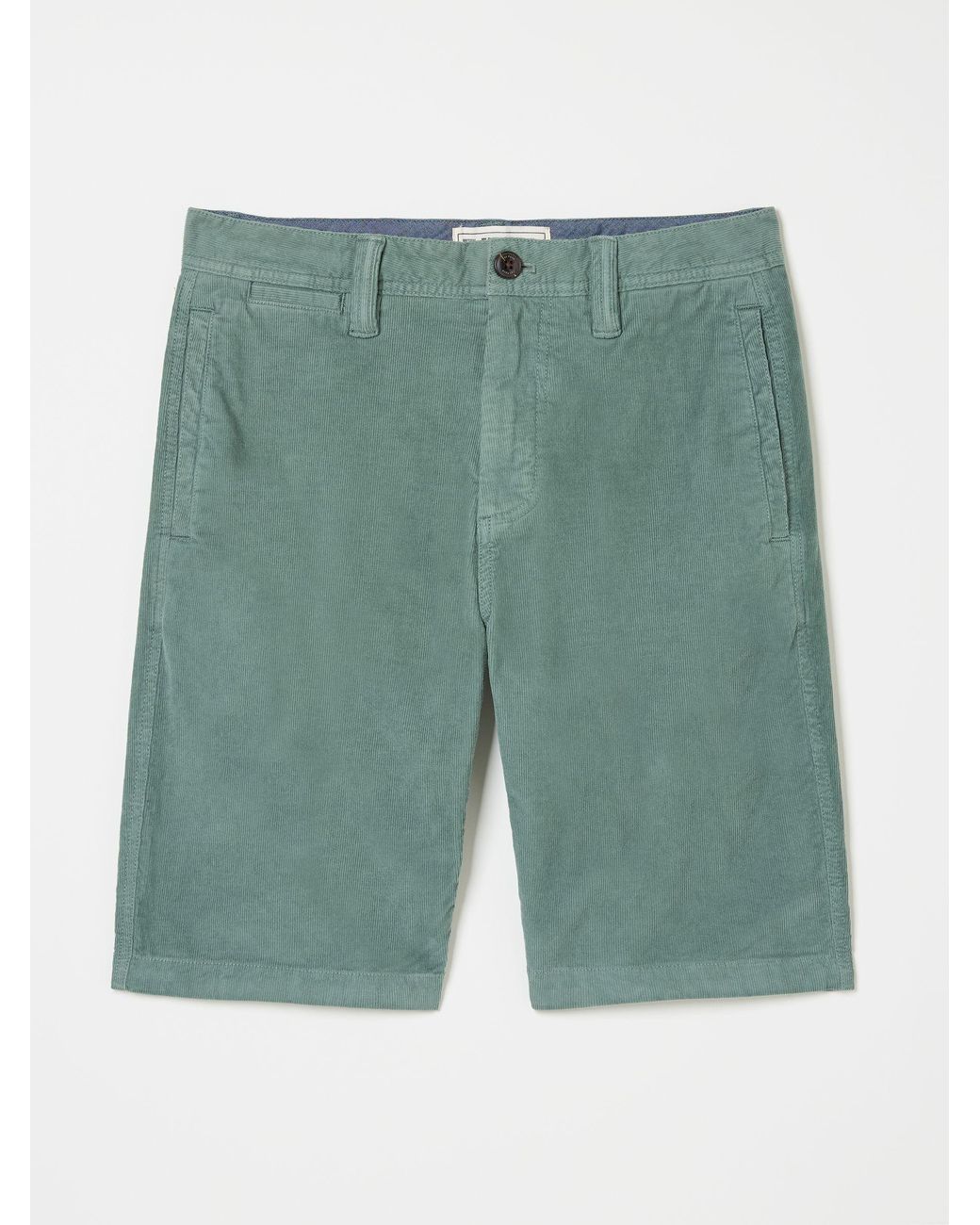 FatFace Gray Stow Cord Shorts for men