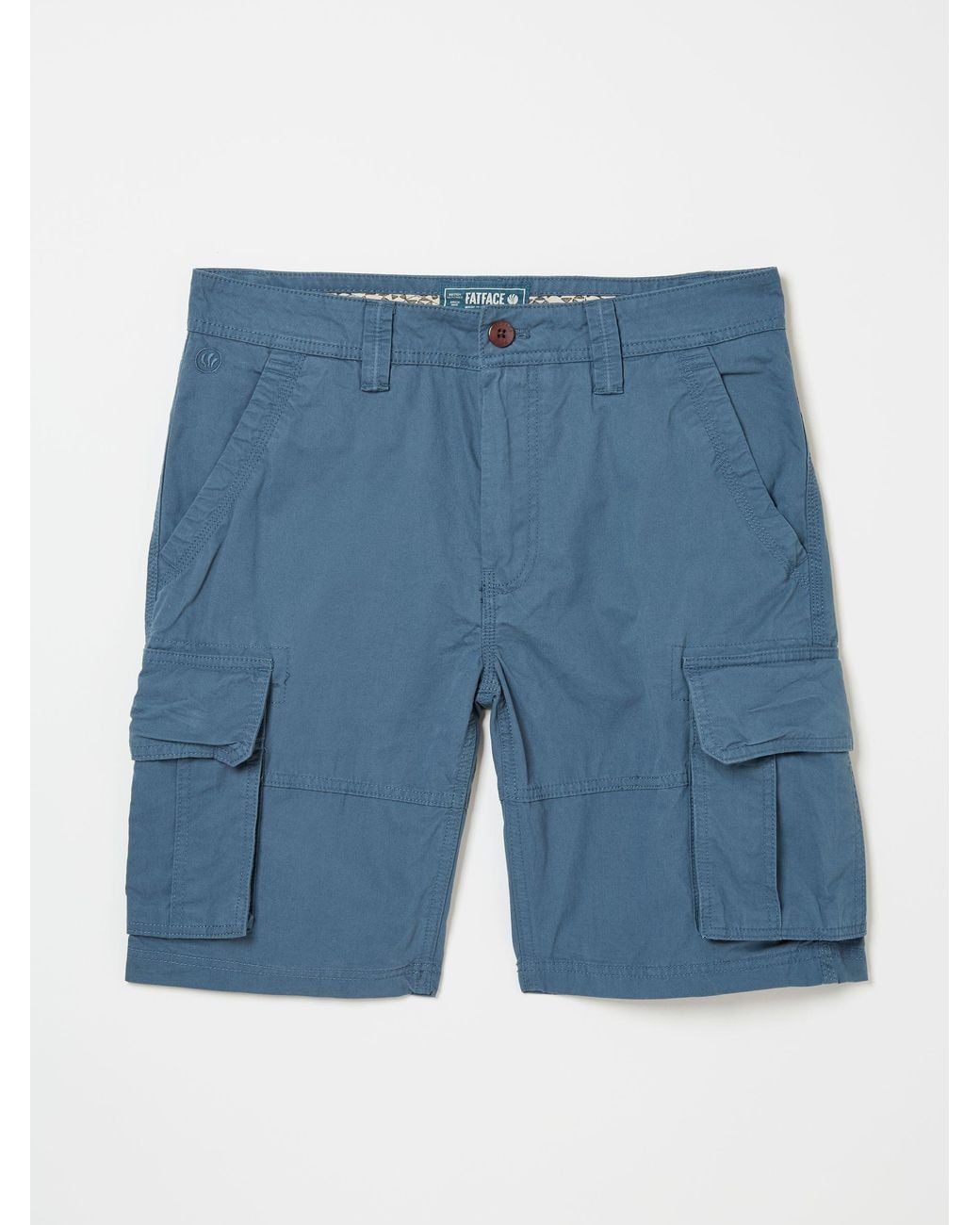 FatFace Red Bude Cargo Shorts for men
