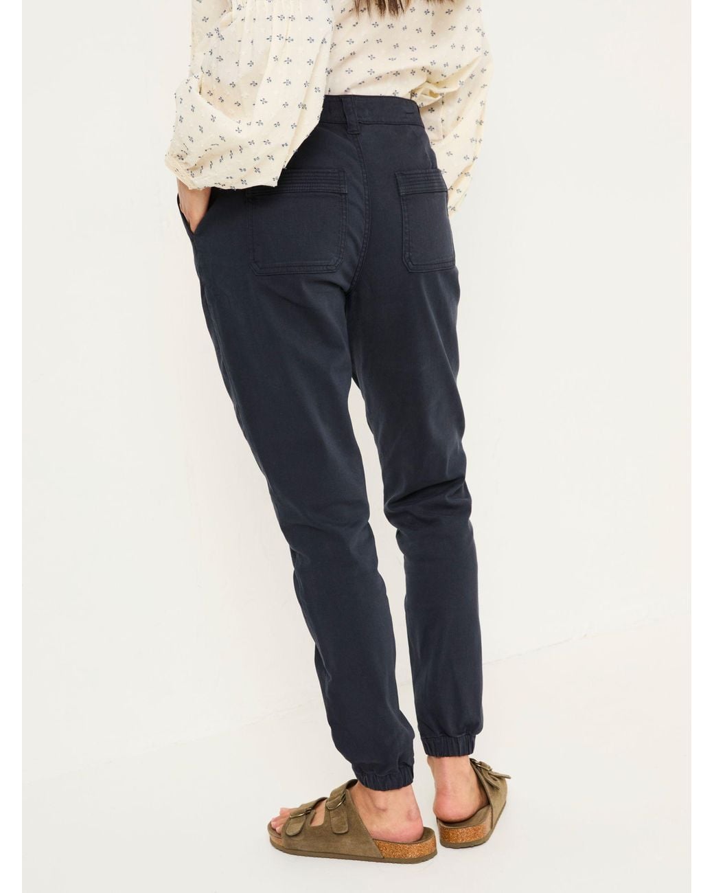 FatFace Blue Boston Cargo Trousers