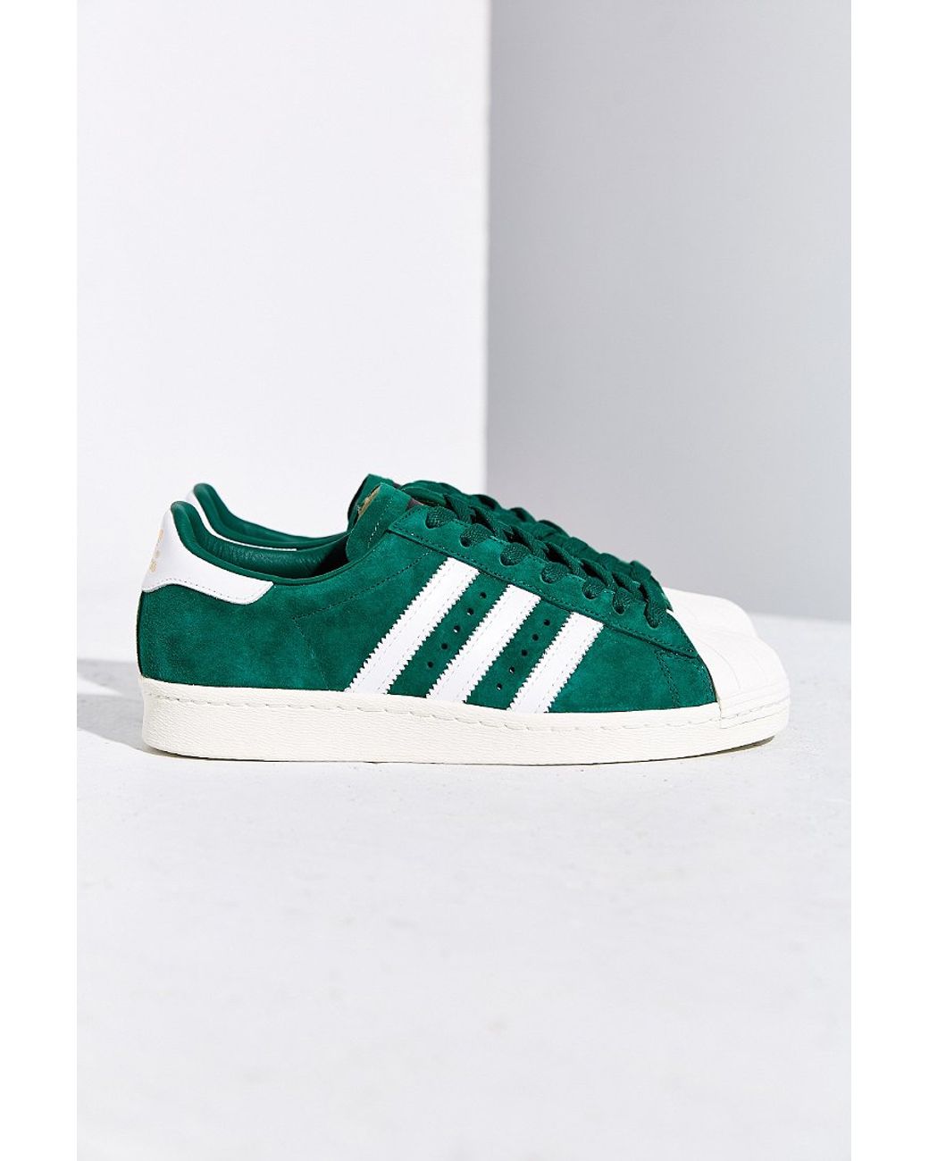 adidas Originals Superstar 80s Deluxe Sneaker in Green | Lyst