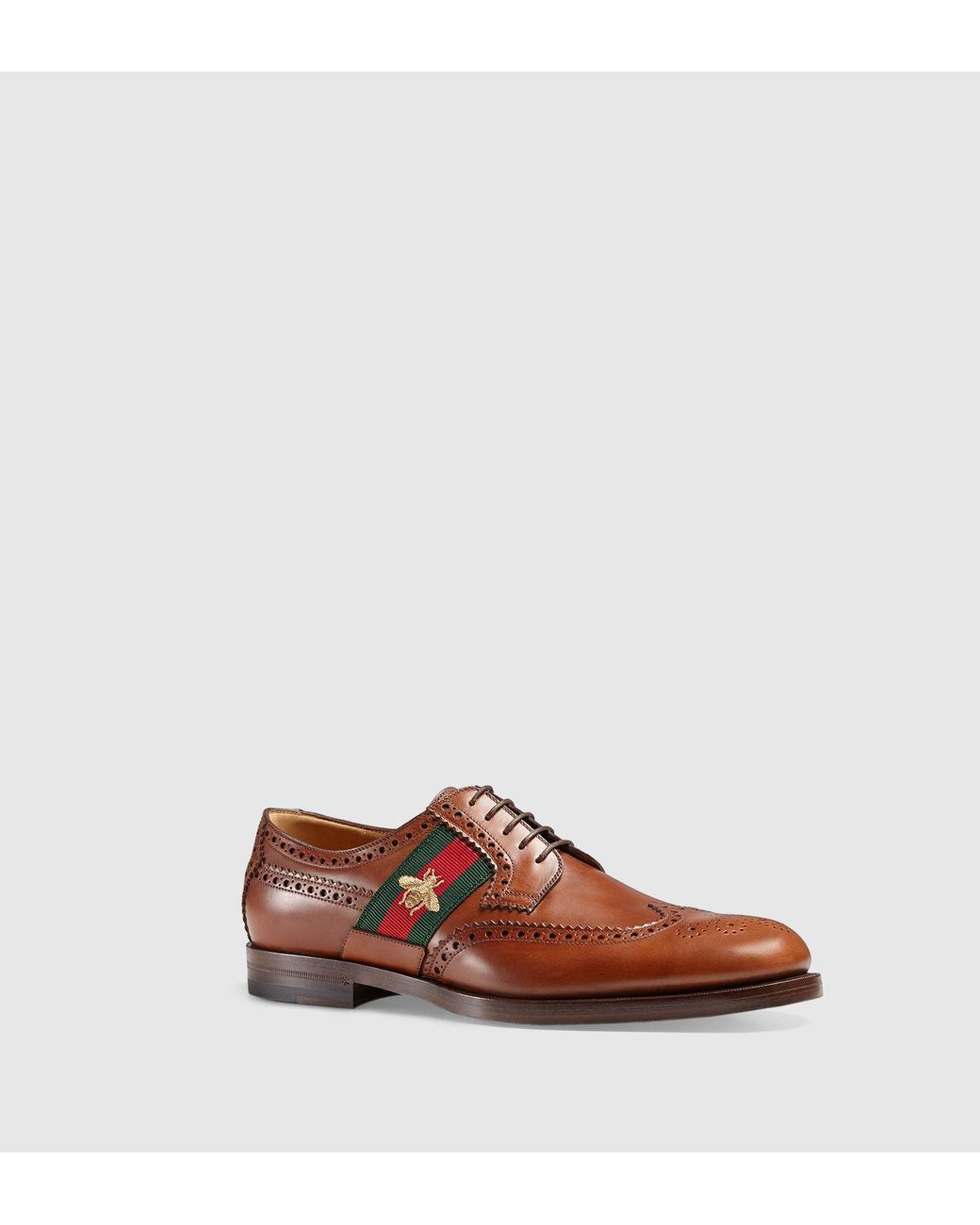 gucci-strand-leather-lace-up-  display picture 1