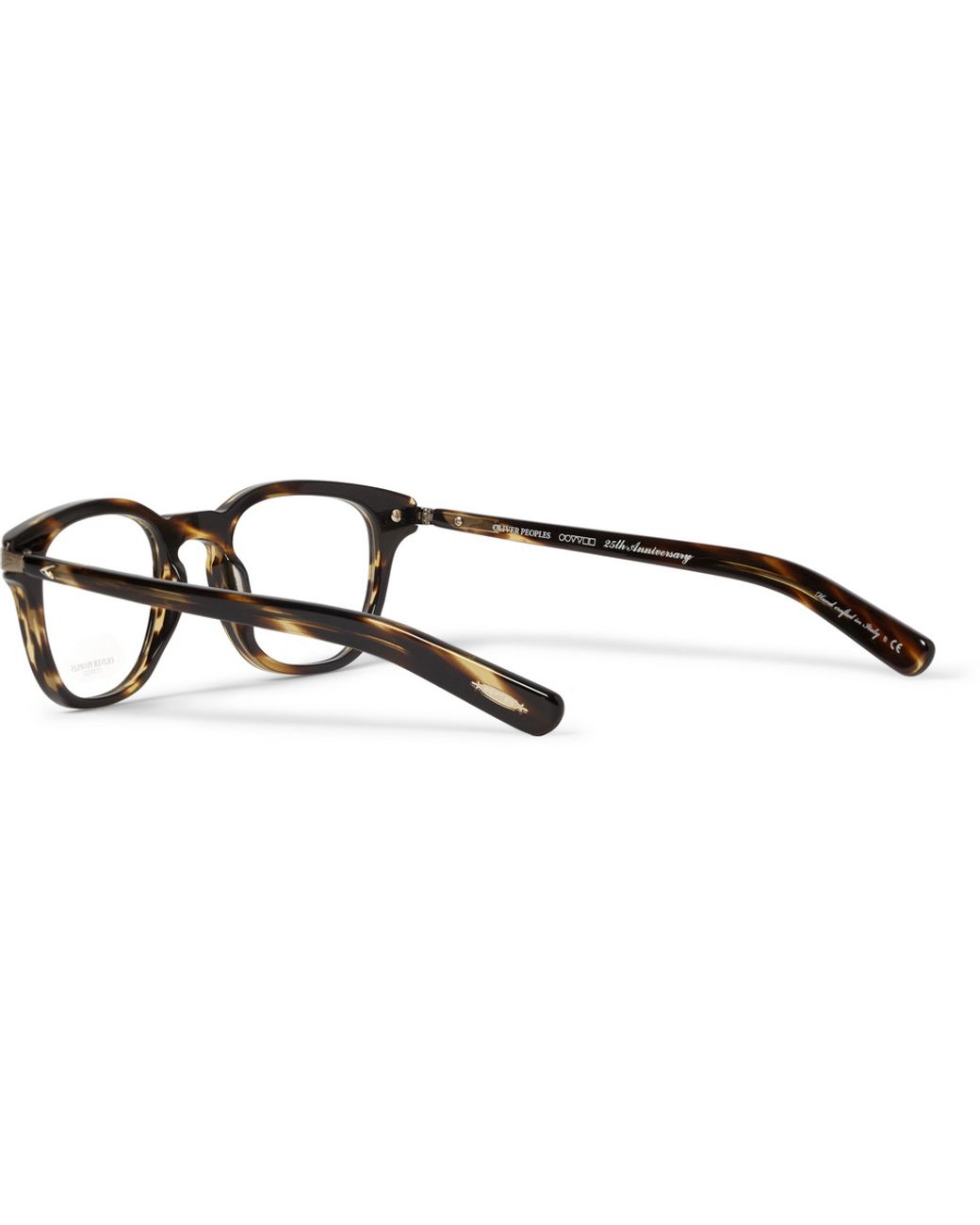 Oliver Peoples 25th Anniversary Squareframe Optical Glasses in Brown for  Men | Lyst