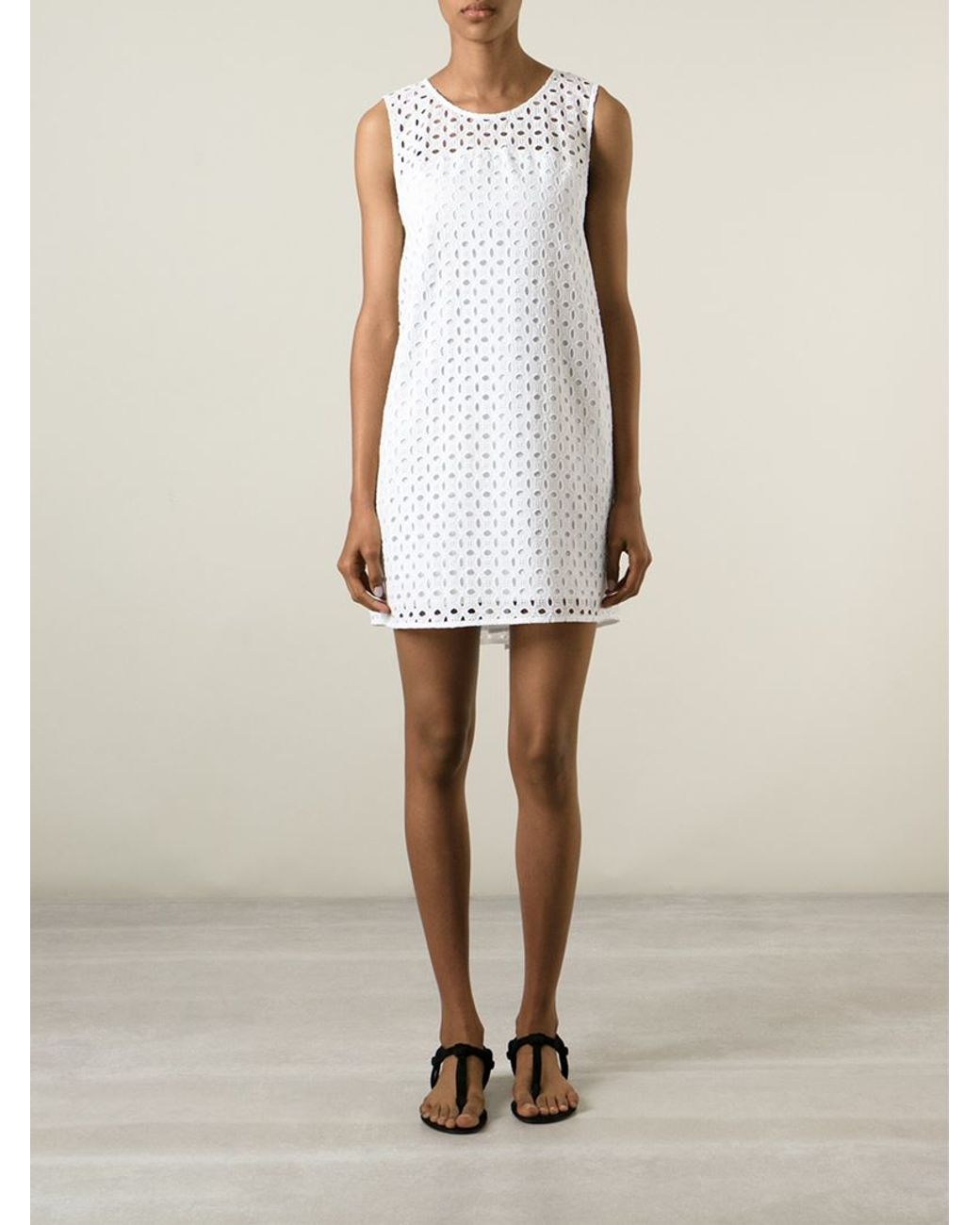 Broderie anglaise cheap shift dress