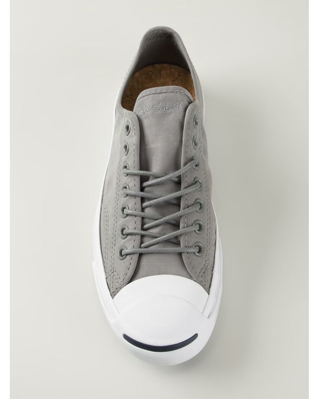 Converse Jack Purcell Signature Sneakers in Gray for Men | Lyst