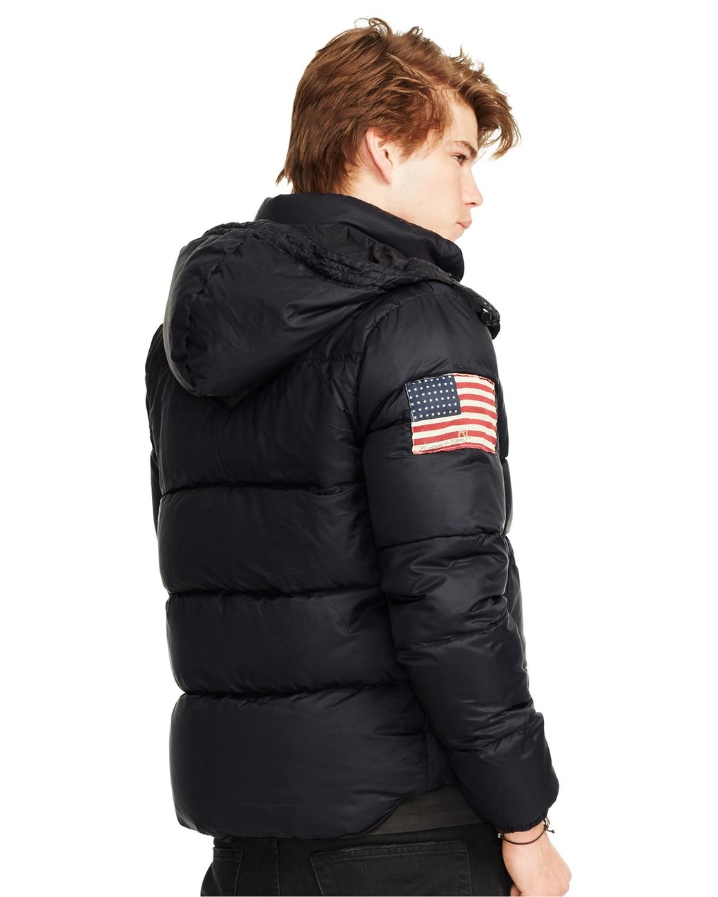 Denim & Supply Ralph Lauren Down Fill Puffer Jacket in Black for Men | Lyst  UK