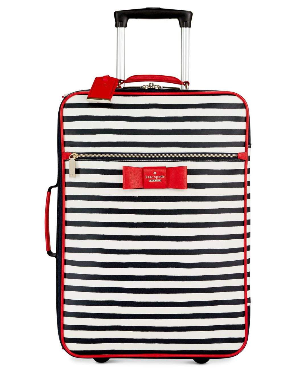Kate Spade Julia Street Stripe International Carry On In Blue Lyst