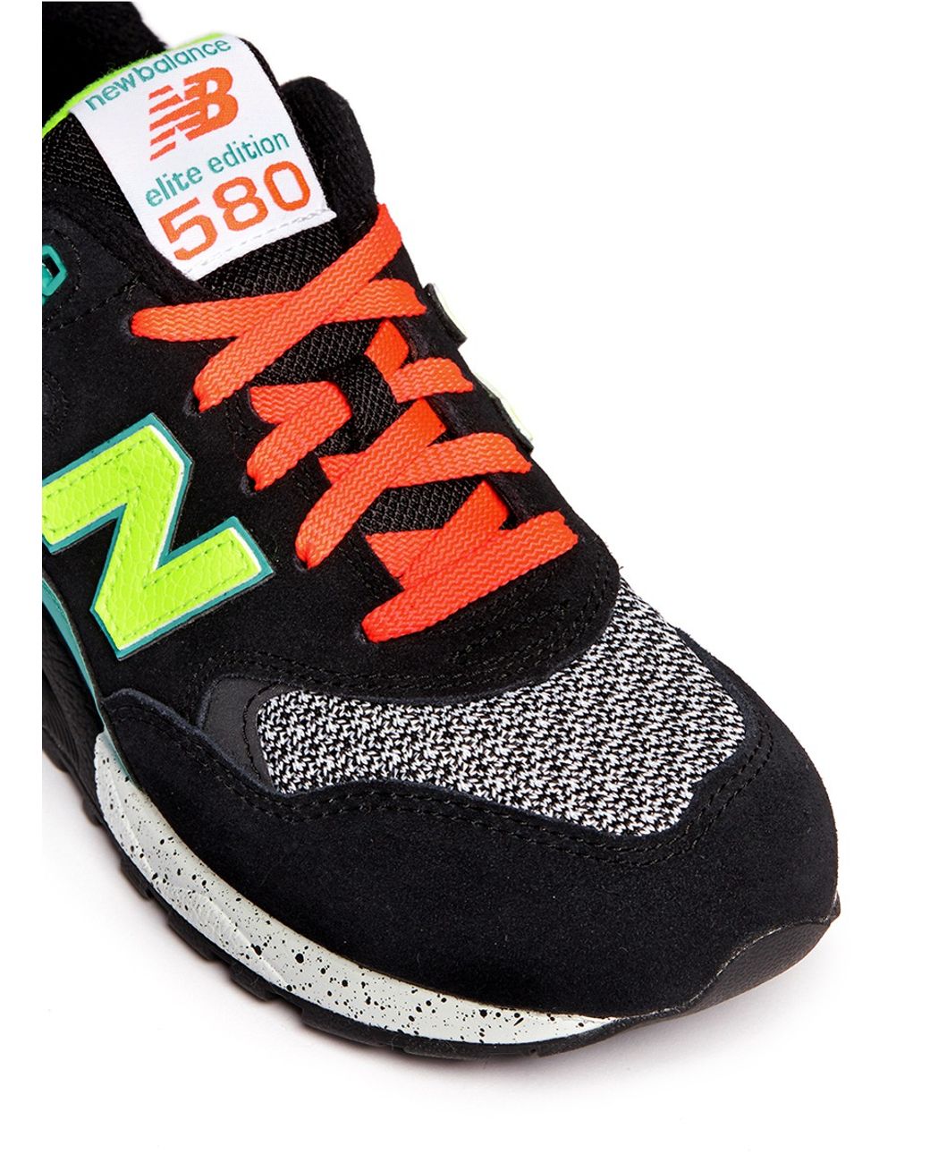 New Balance '580 Elite Edition' Mesh Suede Sneakers | Lyst