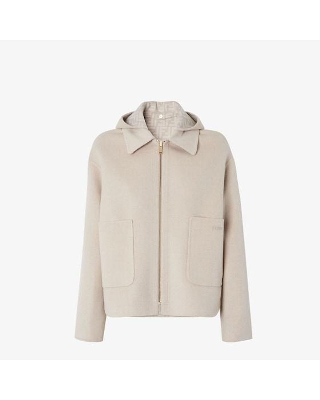 Fendi Natural Reversible Jacket