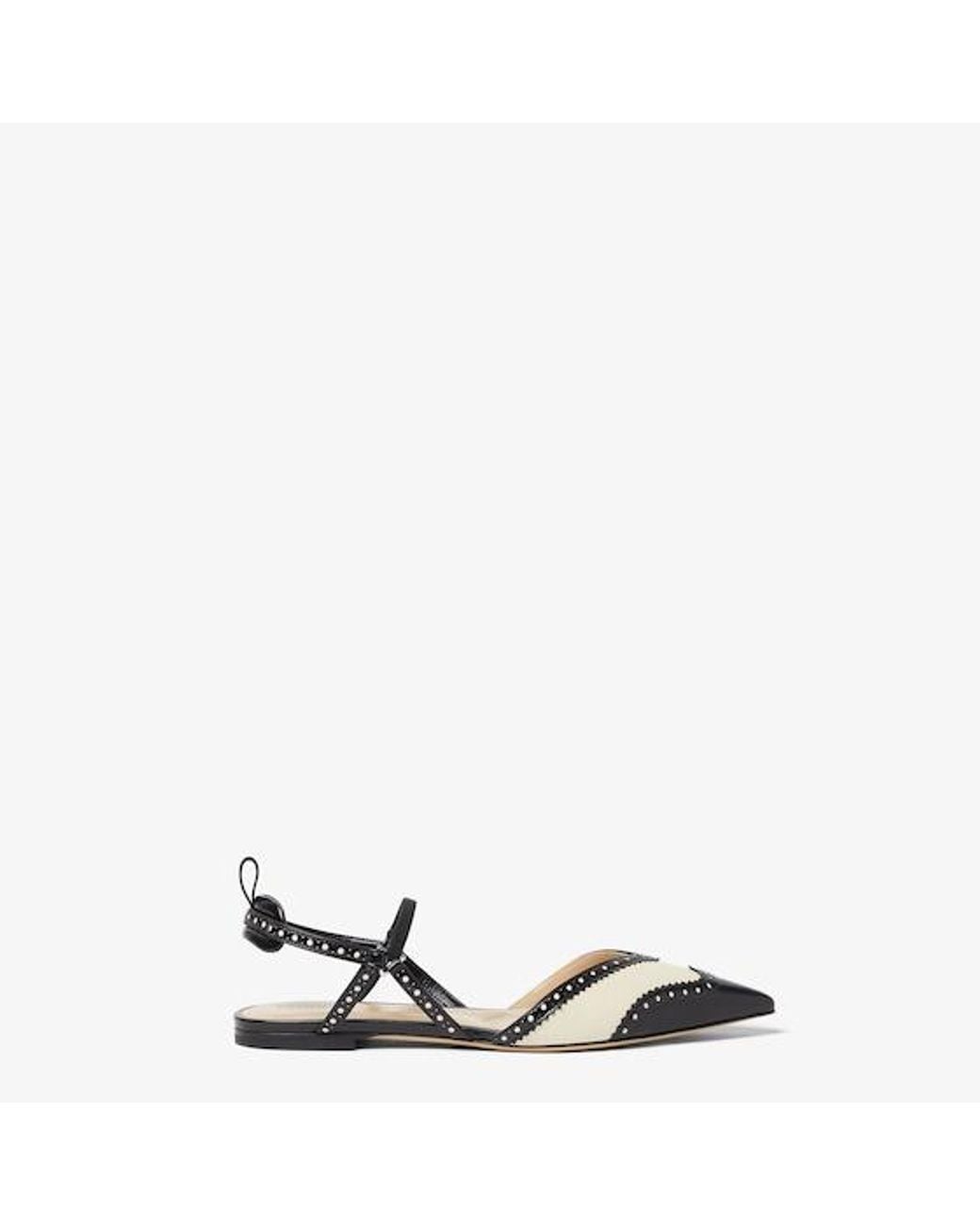 Fendi Black Colibrì Brogues