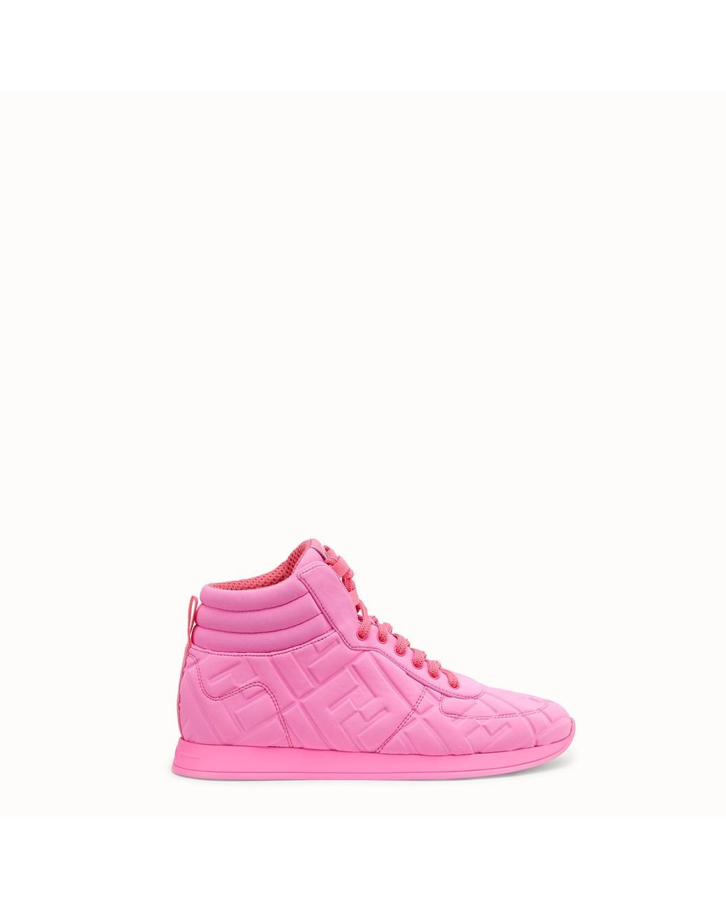 Fendi Synthetic Sneakers in Pink (White) - Lyst