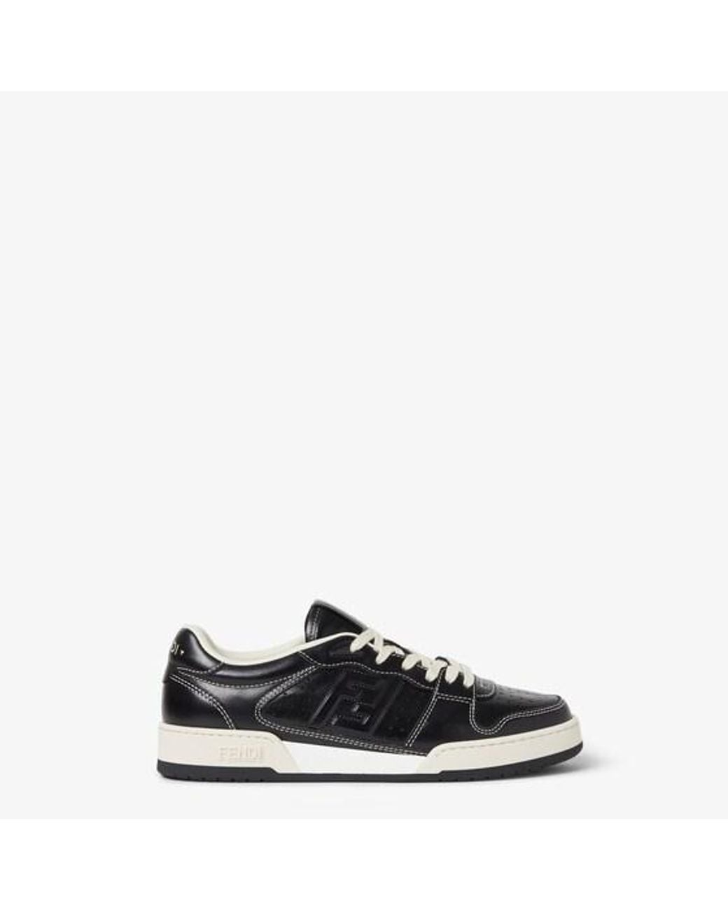 Fendi Black Match Trainers for men