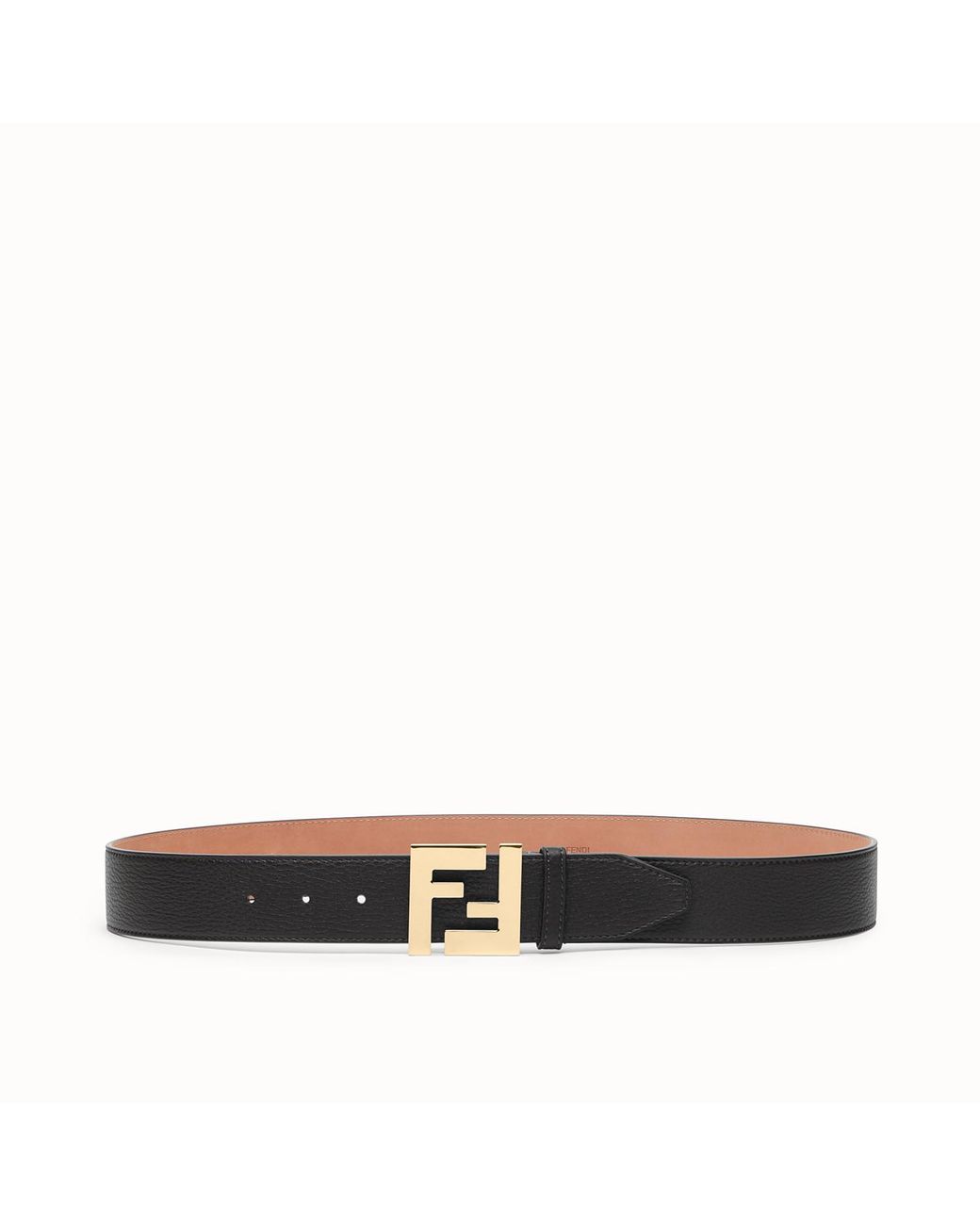 Fendi Leather Belt in Brown for Men - Lyst