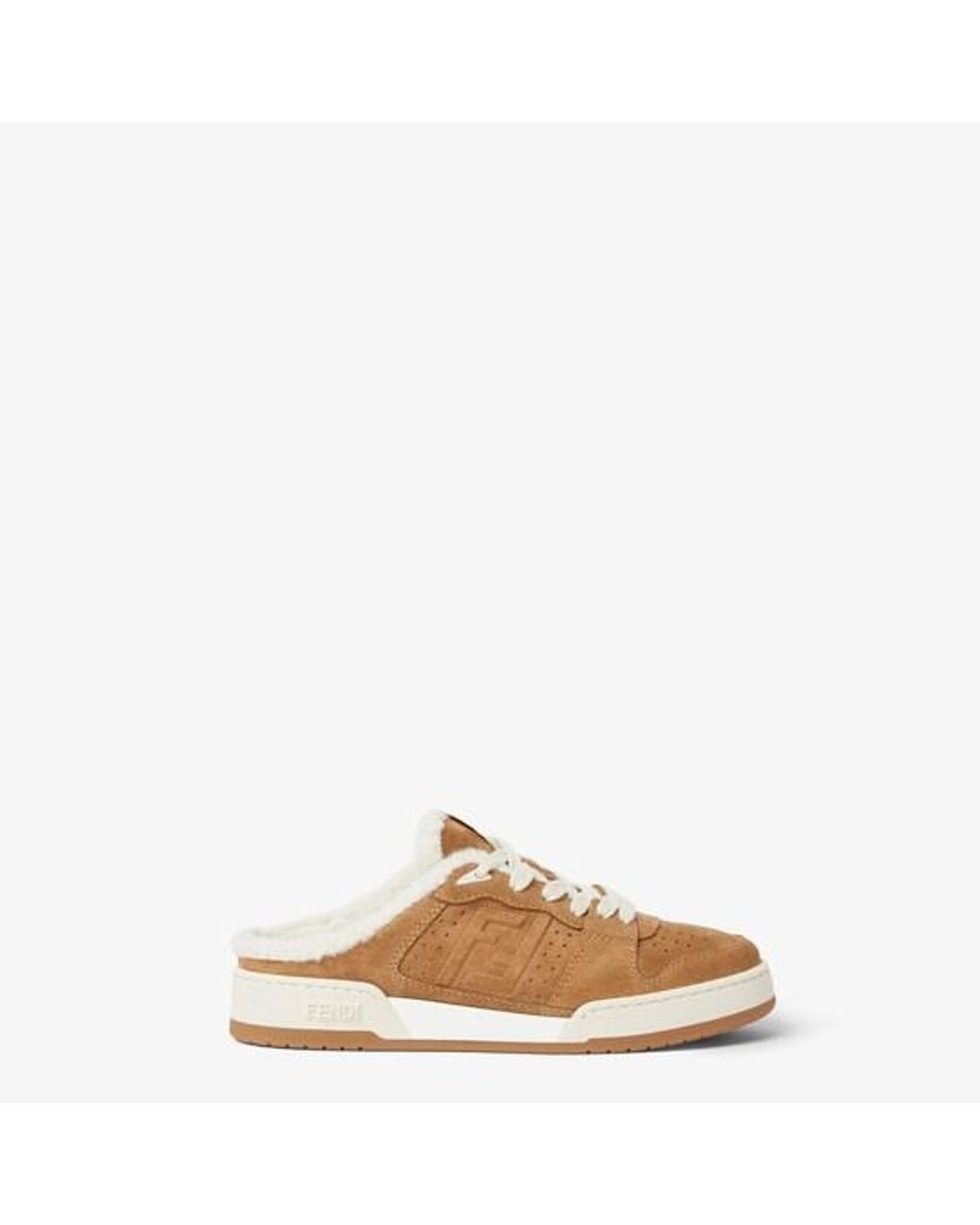 Fendi Brown Match Mules