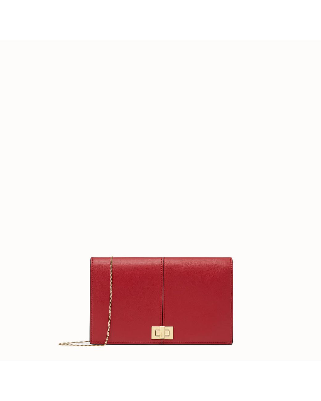 fendi red wallet on chain