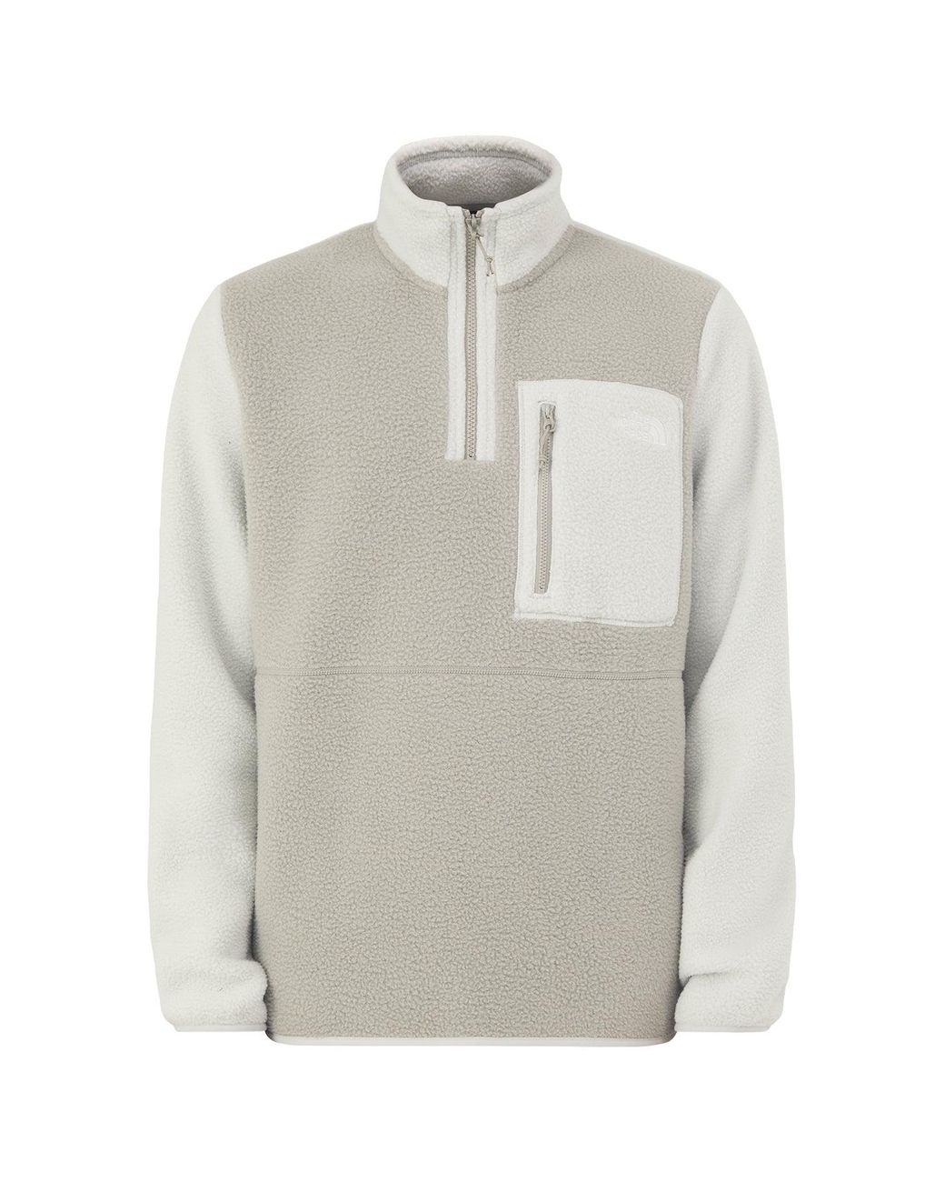 The North Face Gray Yumiori Quarter-Zip Fleece for men