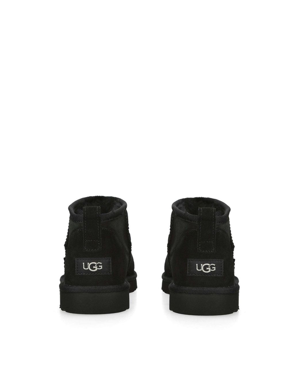 Ugg Black Classic Ultra Mini Boot for men