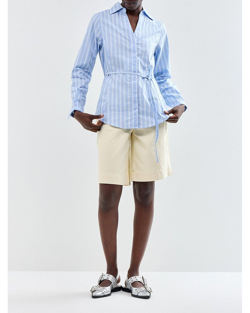 Damson Madder Natural Annie Shorts Butter