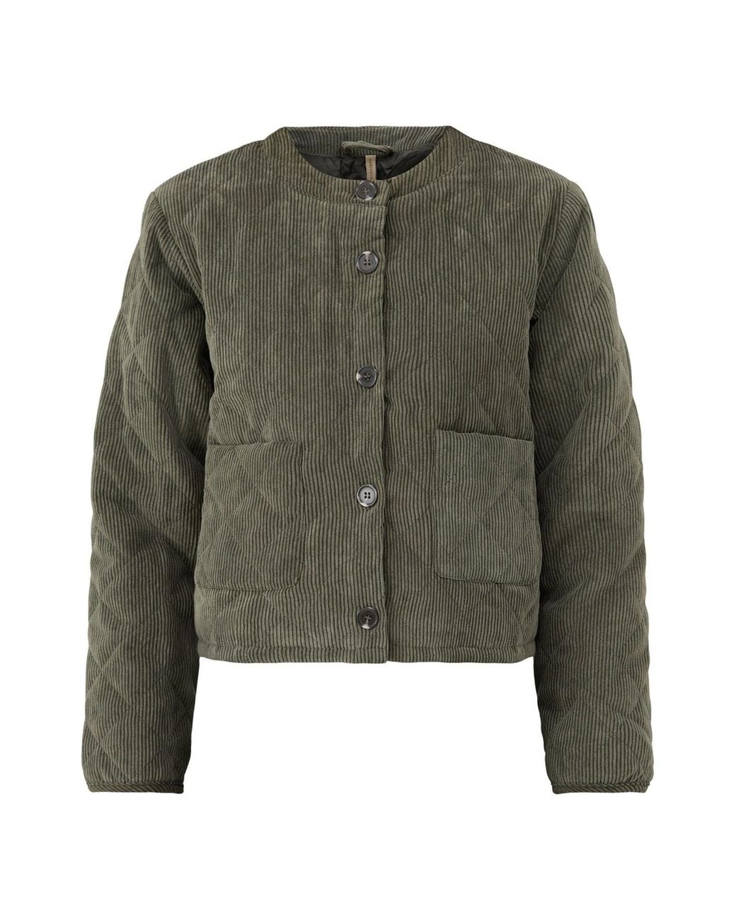 Soya Concept Green Bindi 21 Corduroy Jacket
