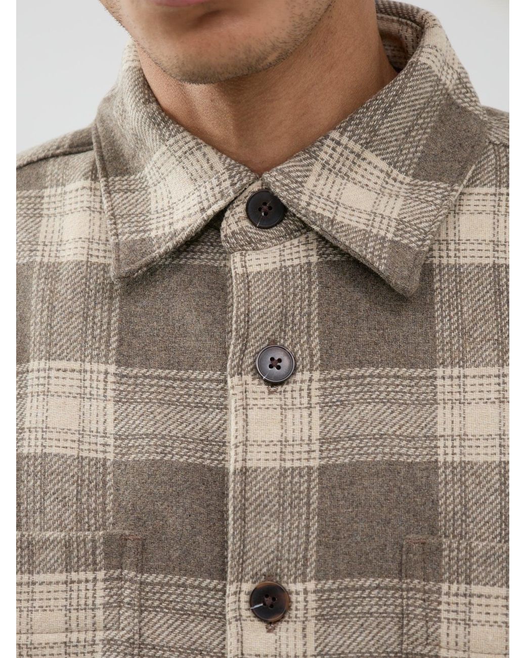 SELECTED Multicolor Pablo Blend Overshirt for men