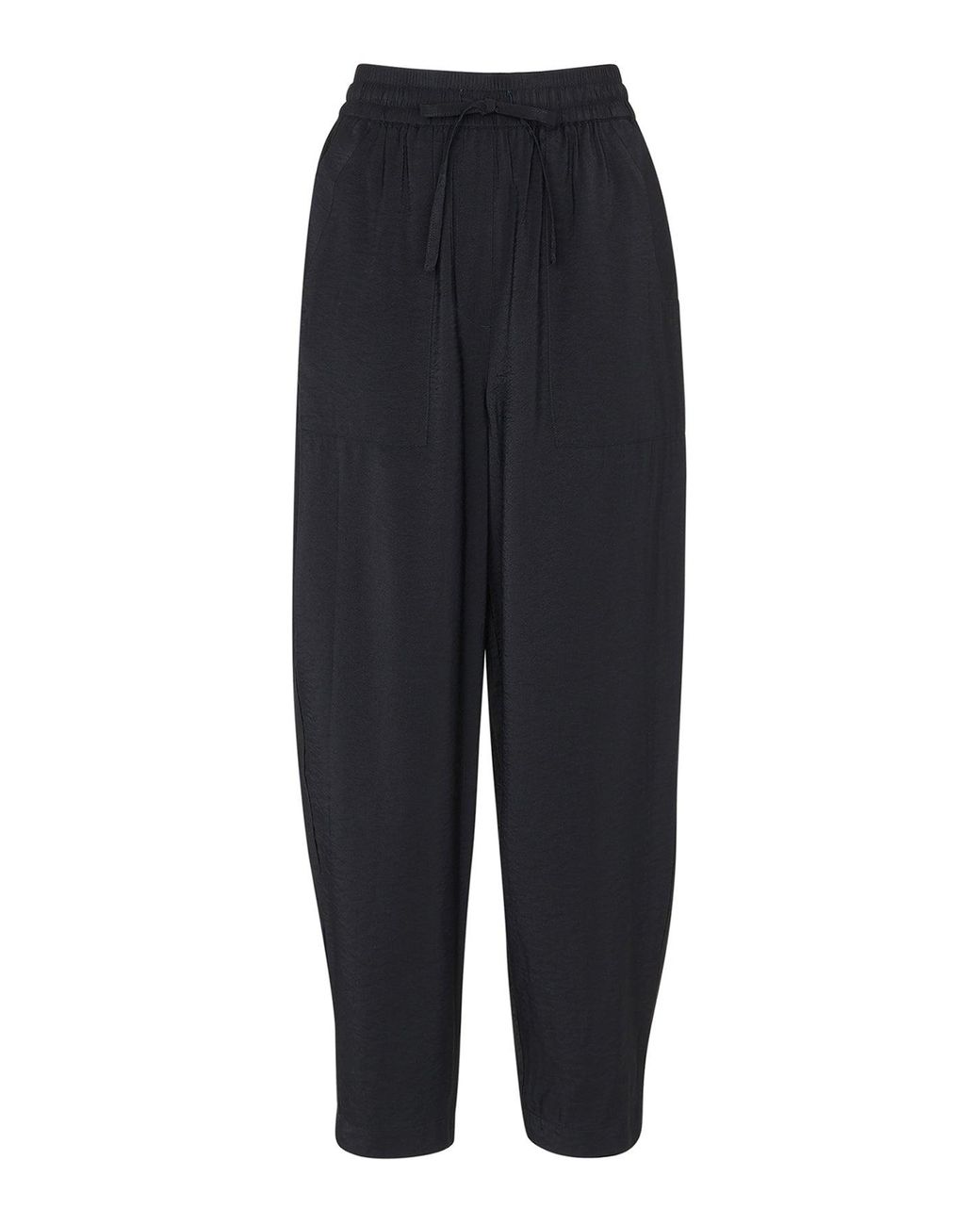 Whistles Blue Tie Waist Trouser