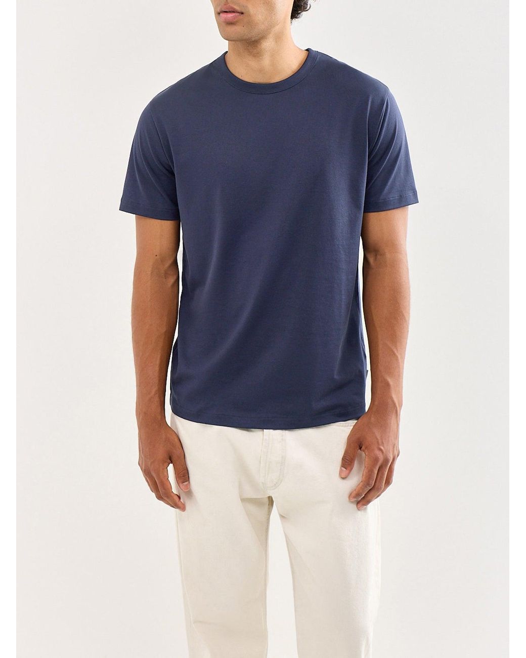 Gant Blue Pima T-Shirt for men