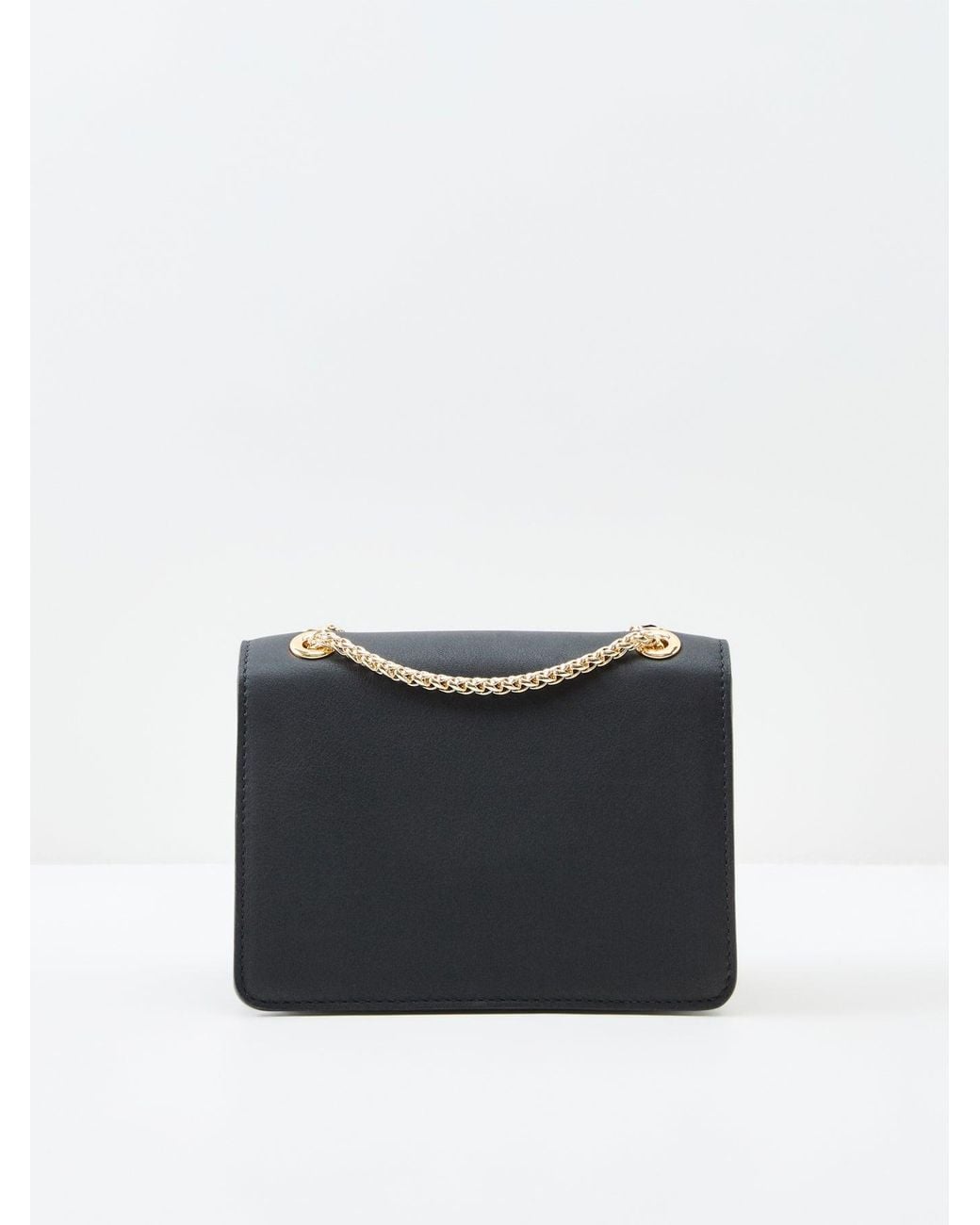 Strathberry Blue East/West Mini Bag