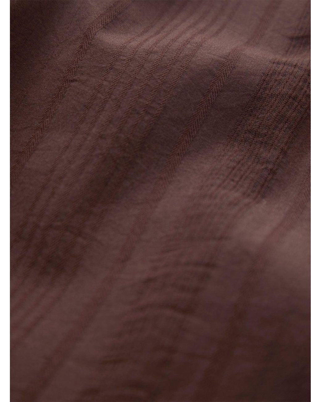 Farah Brown Lubbock Stripe Long Sleeve Shirt for men