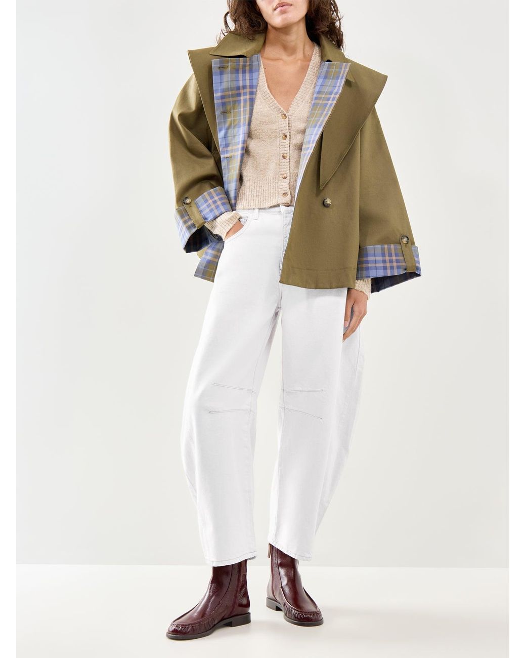 Free People Natural School Girl Cardigan