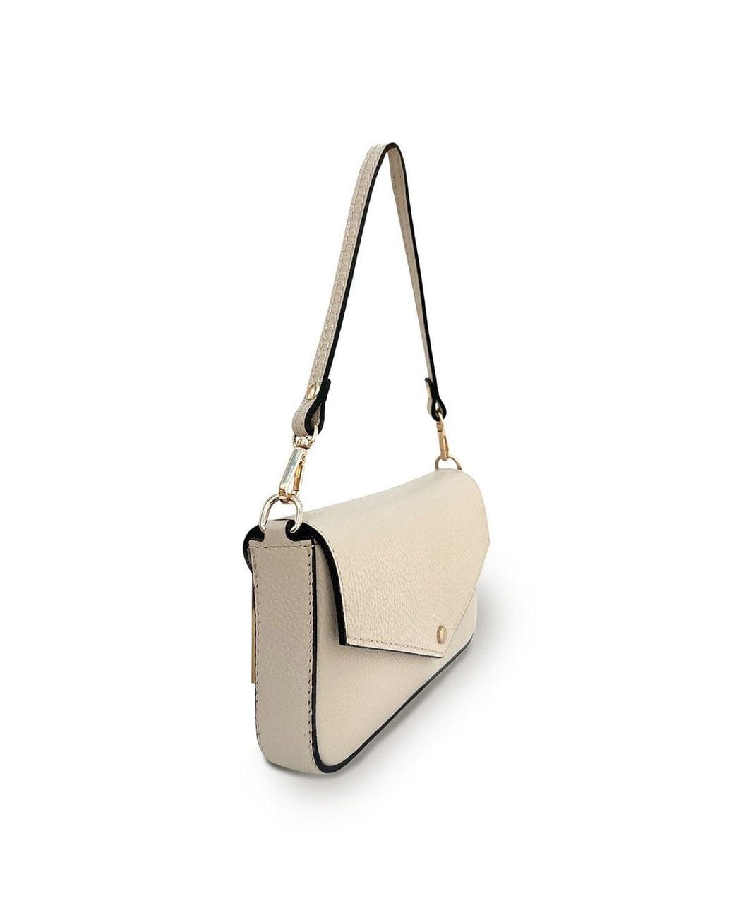 Apatchy London White The Munro Stone Shoulder Bag
