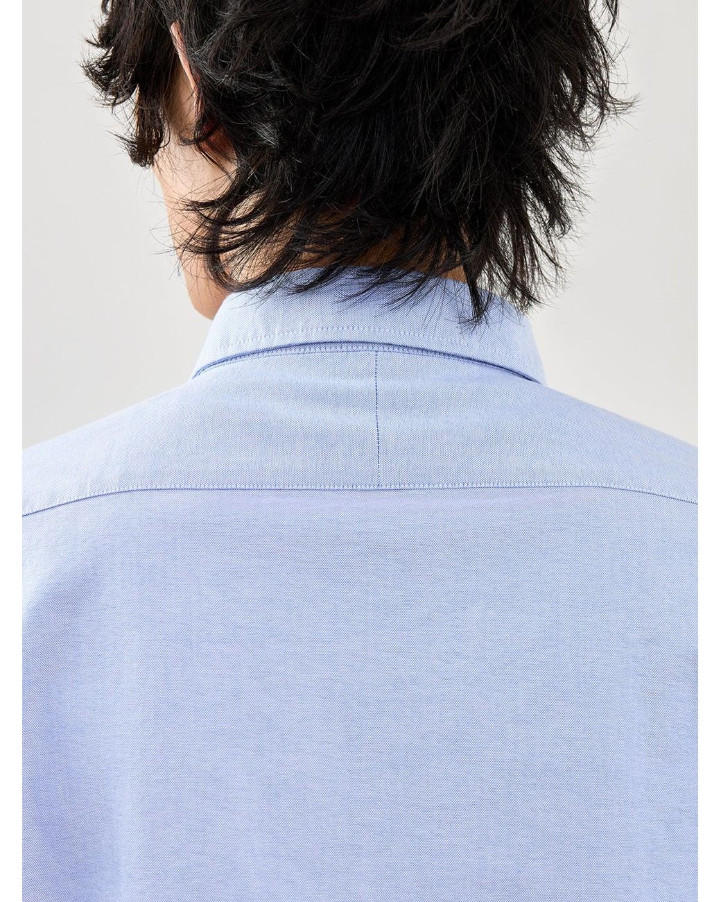 SELECTED Blue Regrick-Ox Shirt Long Sleeves for men