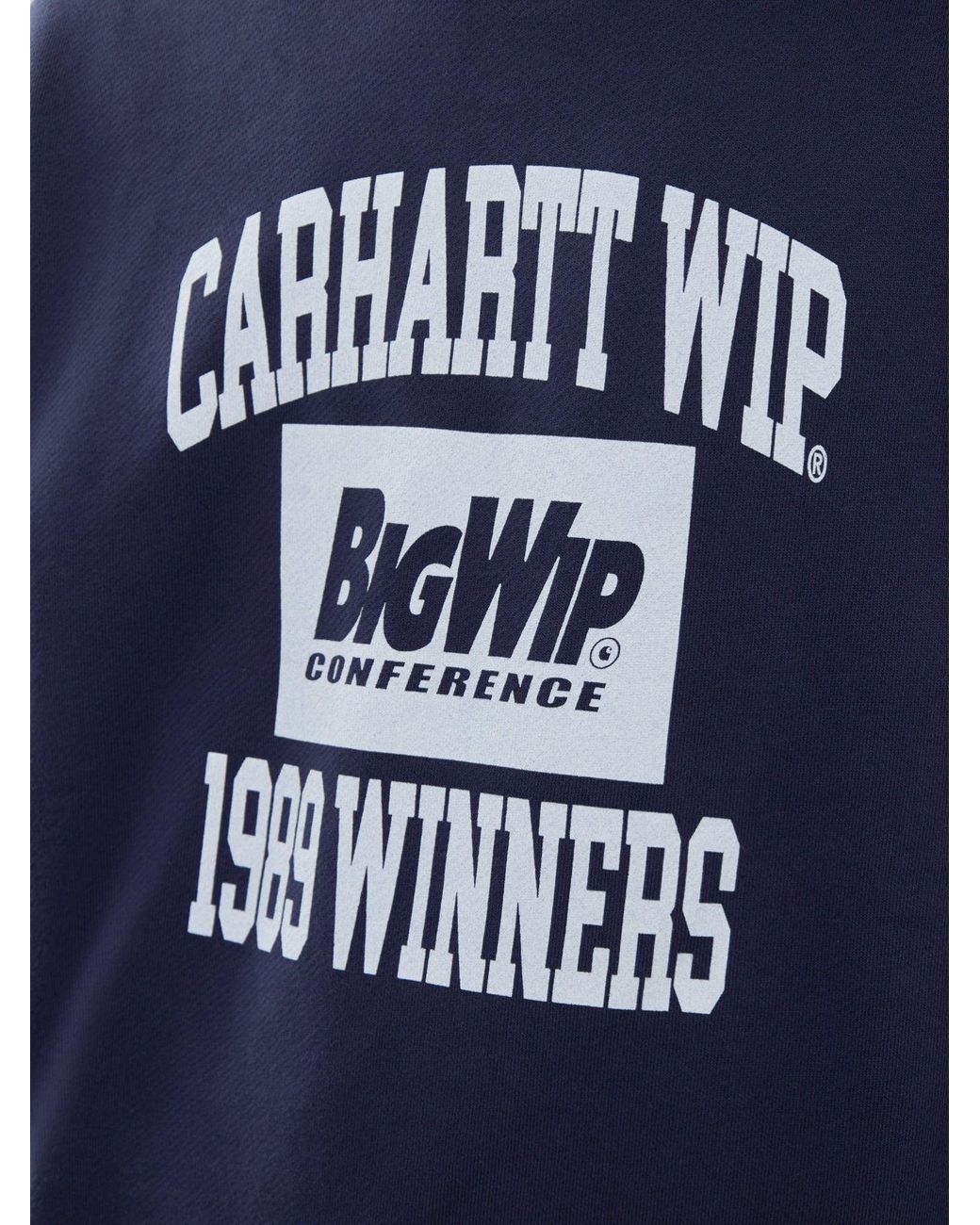 Carhartt Blue 1989 Winners Sweatshirt for men