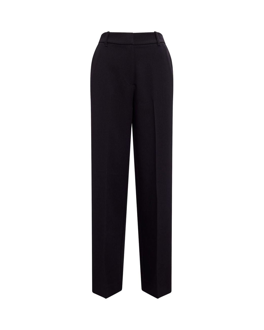 Forever New Blue Ada Tailored Straight Leg Trousers