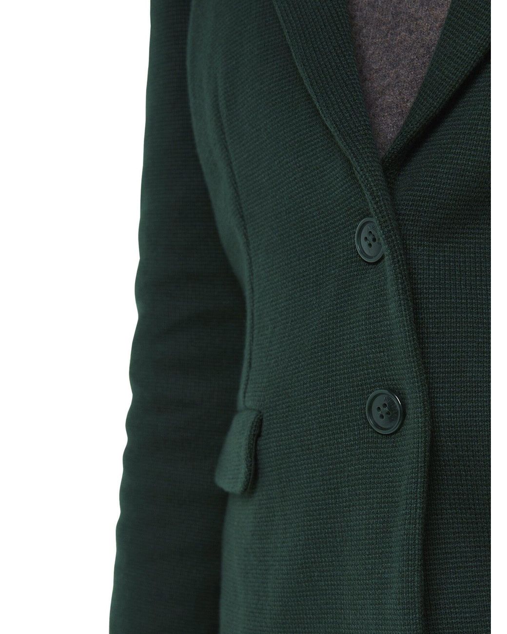 Whistles Green Women's Slim Jersey Jacket.