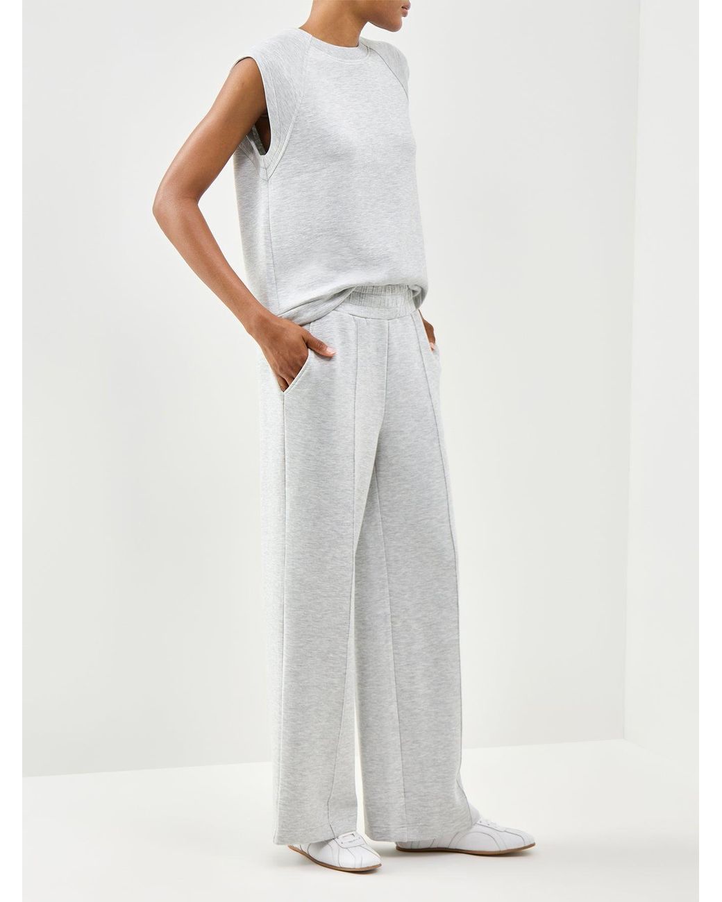 Varley Gray The Wide Leg Pant 30