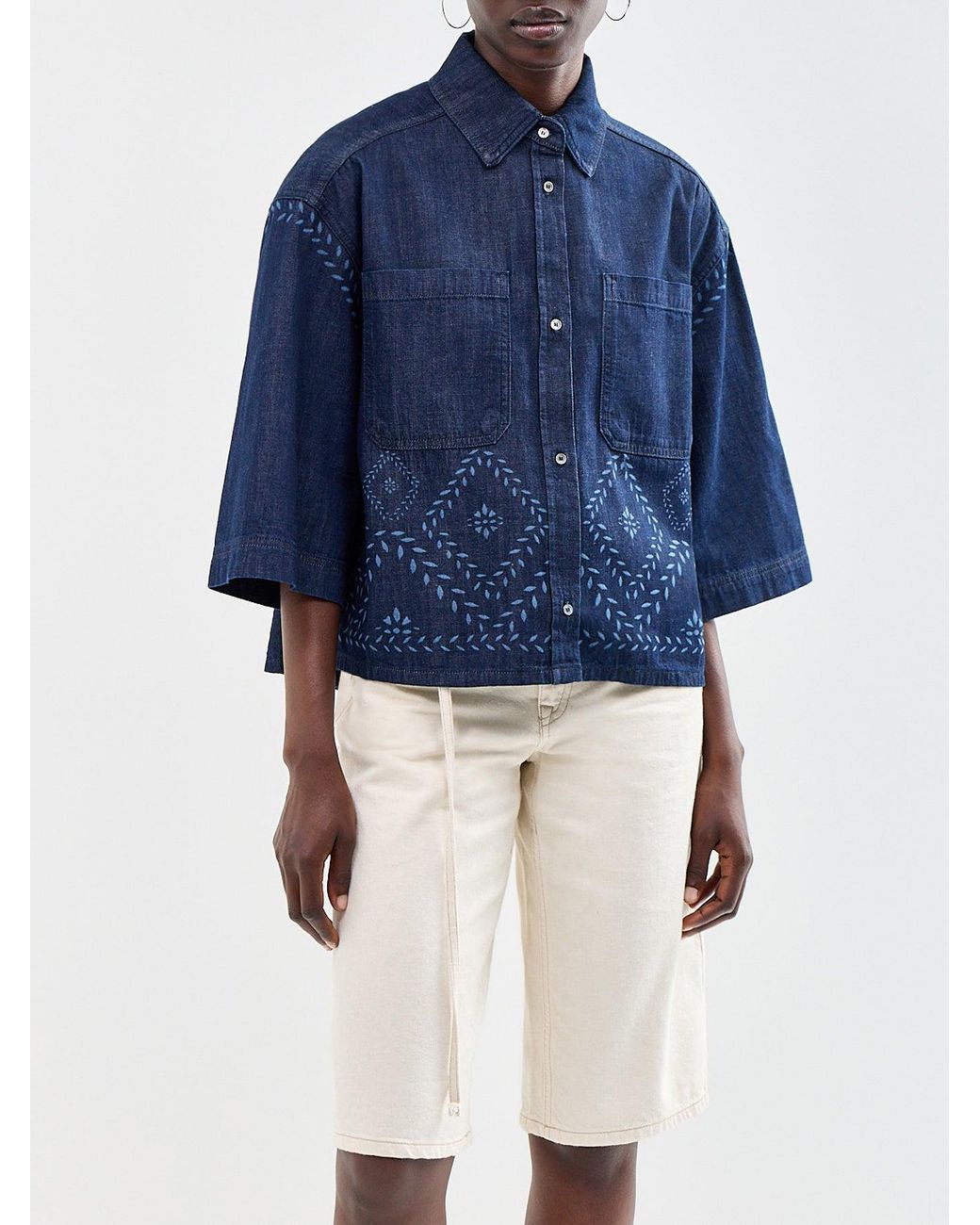 Weekend by Maxmara Blue Alare Shirt