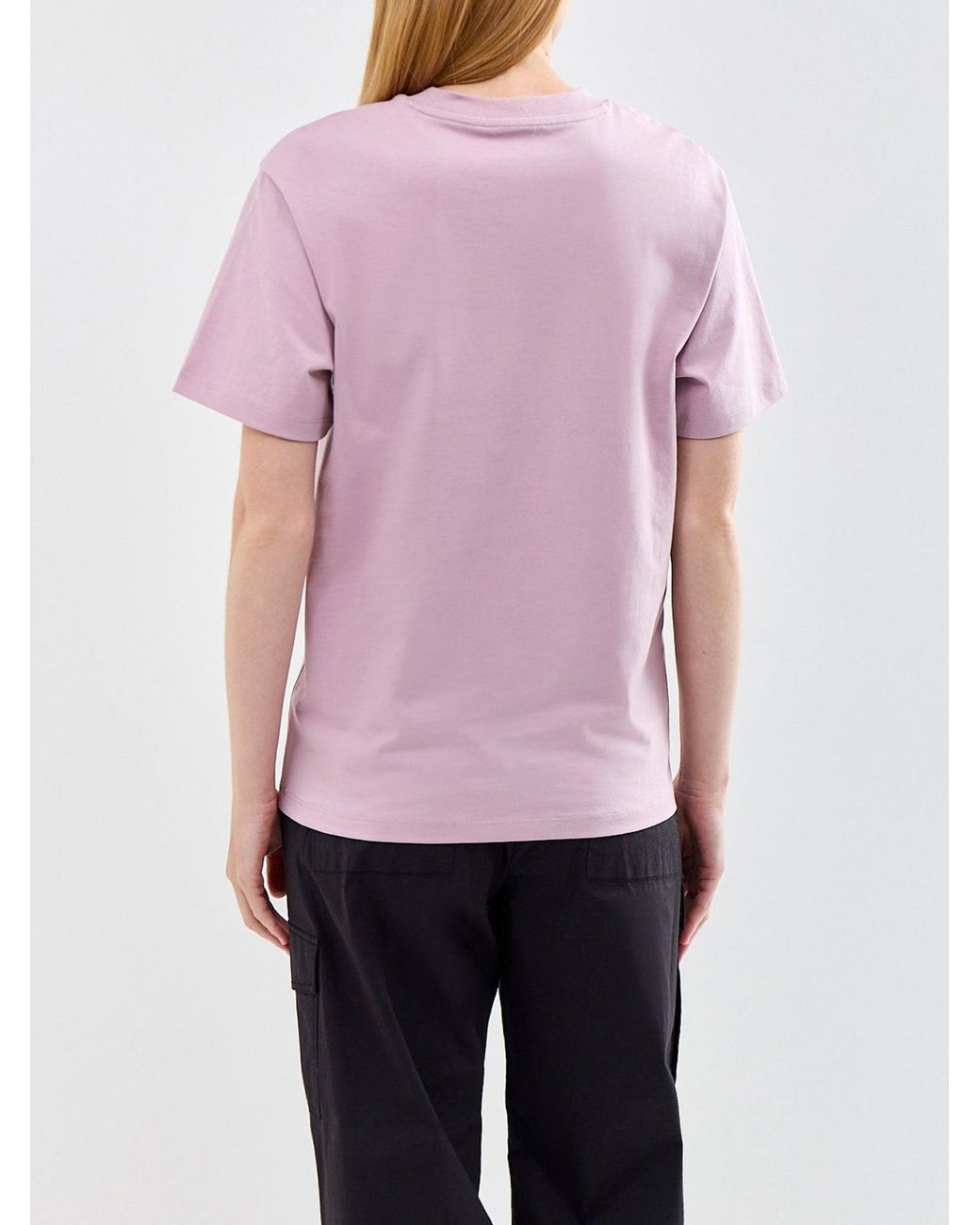 Carhartt Pink Bumper Sticker Graphic T-Shirt for men