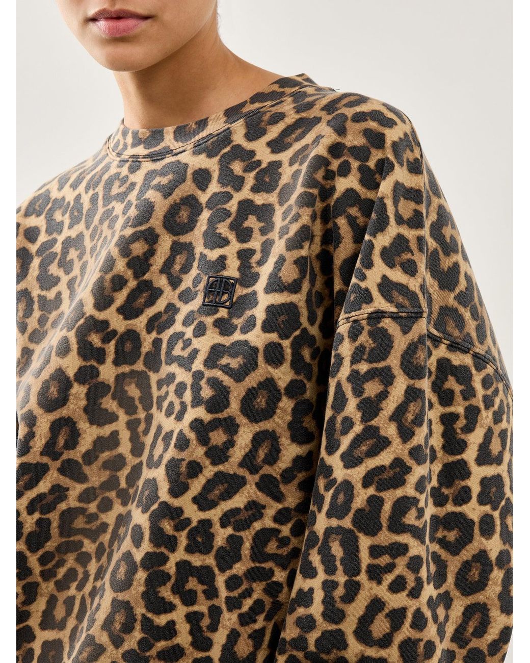 Anine Bing White Miles Sweatshirt And