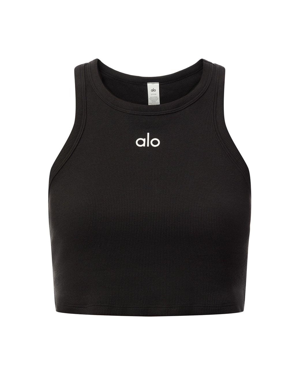 Alo Yoga Women's Aspire Tank in Black | Lyst UK