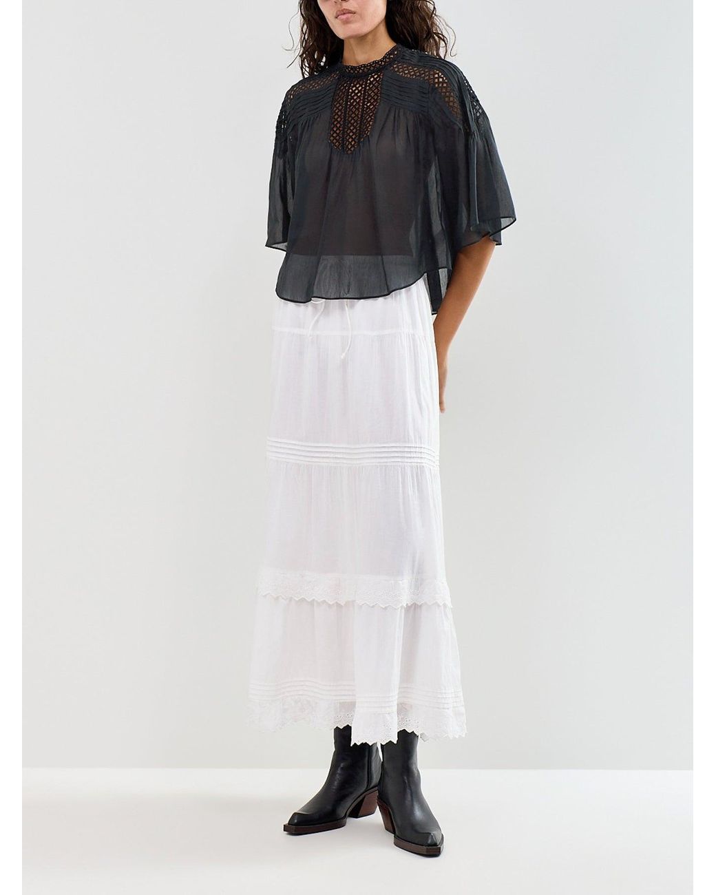 Isabel Marant Black Parina Blouse