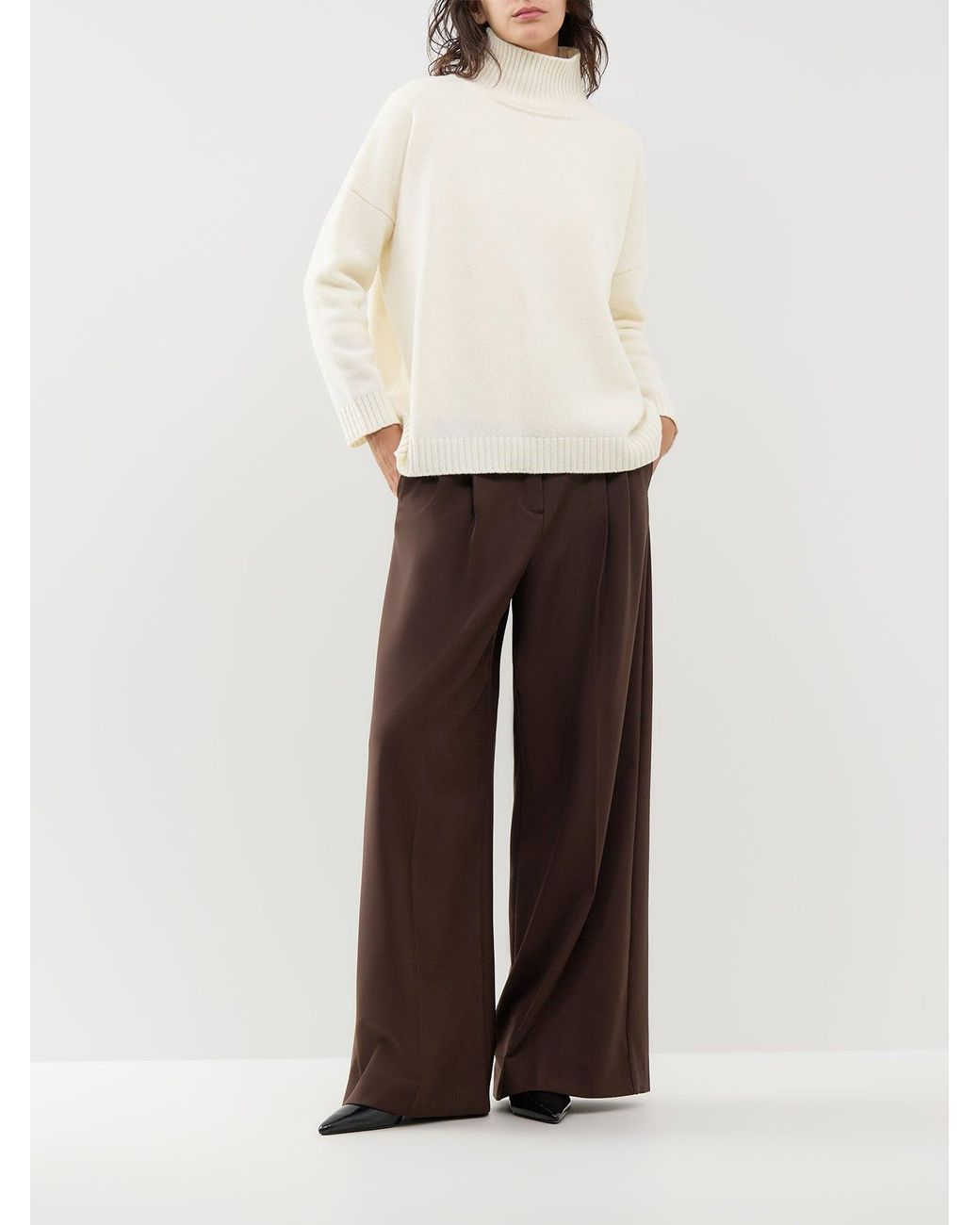 Weekend by Maxmara White Borgia Crew-Neck Sweater
