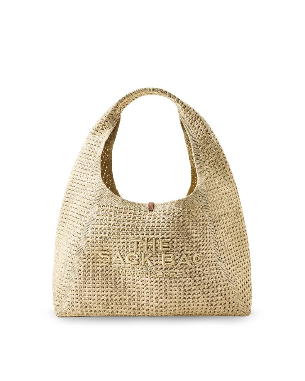 Marc Jacobs White The Sack Shoulder Bag